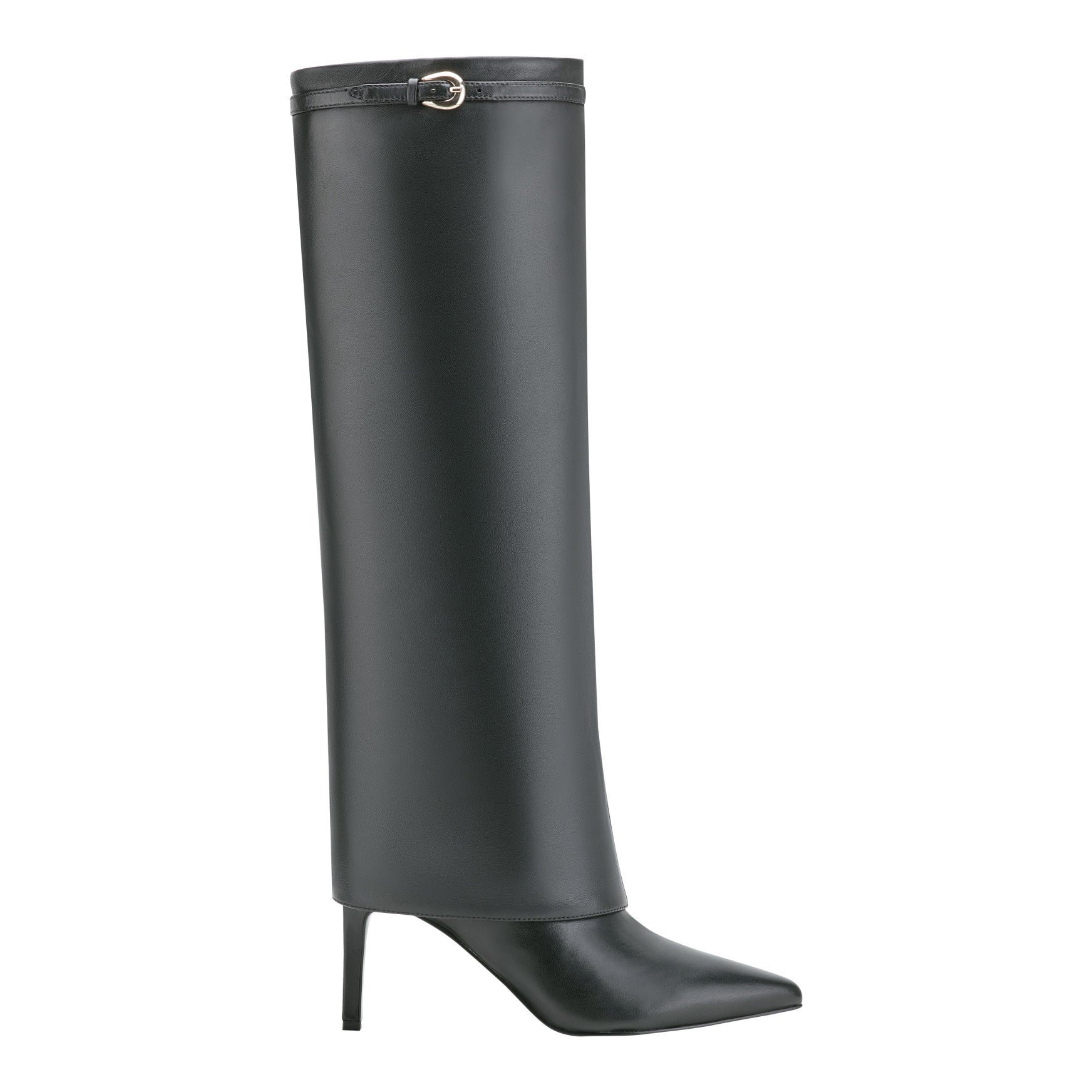 Marc Fisher Naples Leather Boot - Black Leather