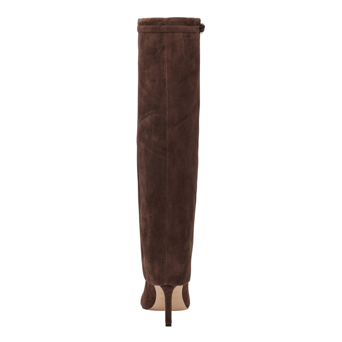 Marc Fisher Naples Leather Boot - Dark Brown Suede