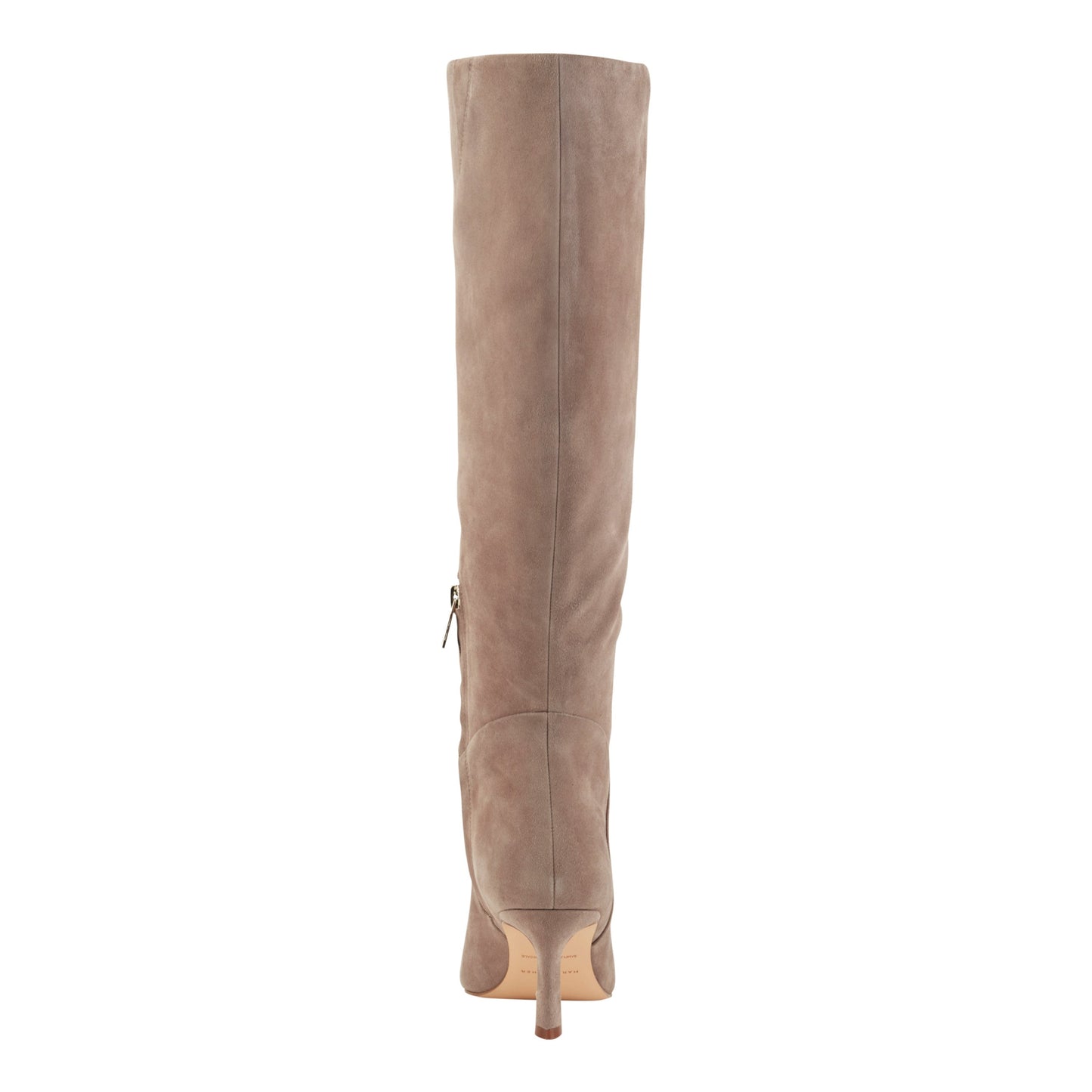 Marc Fisher Sabrina Leather Boot - Taupe Suede