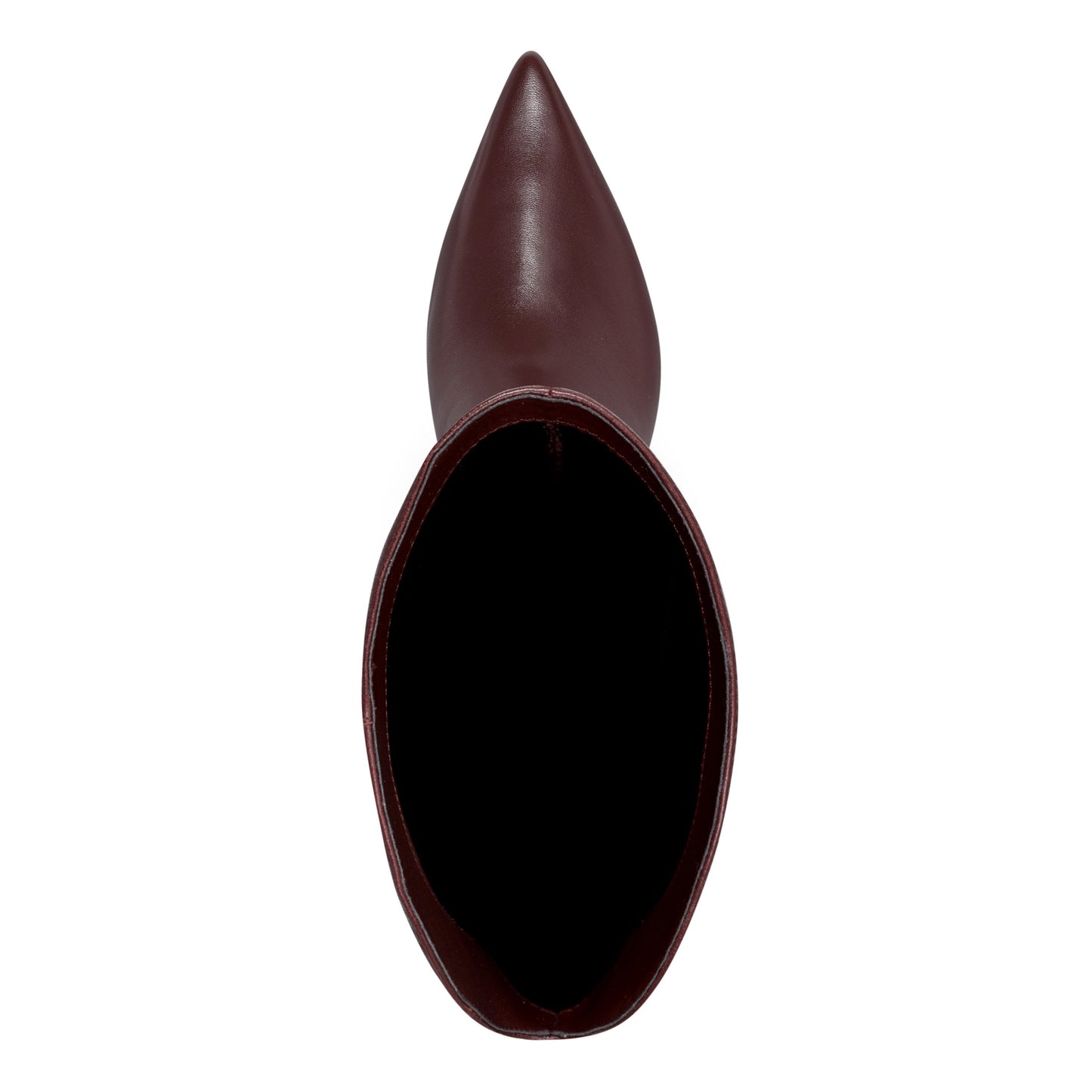 Marc Fisher Esmee Leather Boot - Merlot Leather