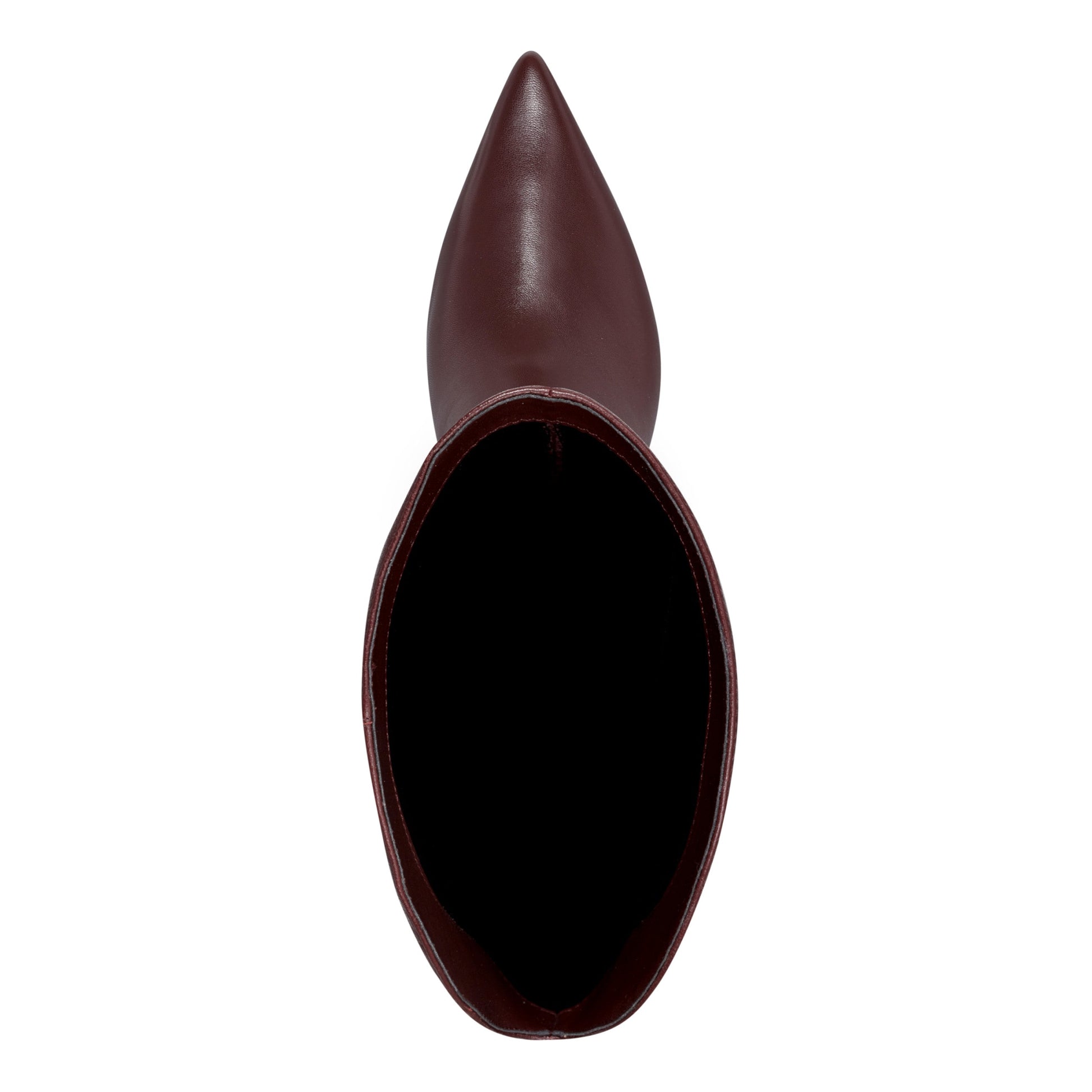 Marc Fisher Esmee Leather Boot - Merlot Leather