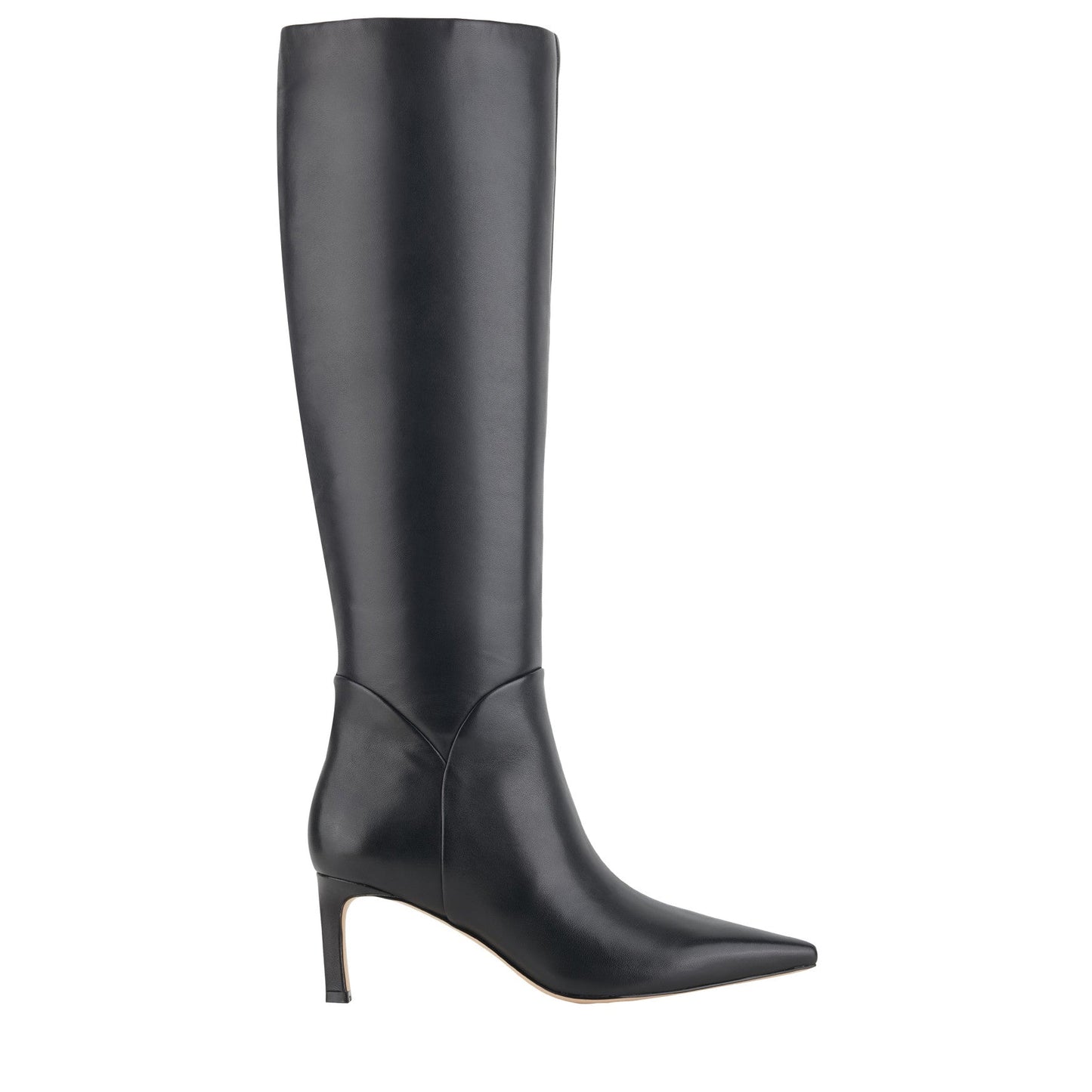 Marc Fisher Sabrina Leather Boot - Black Leather