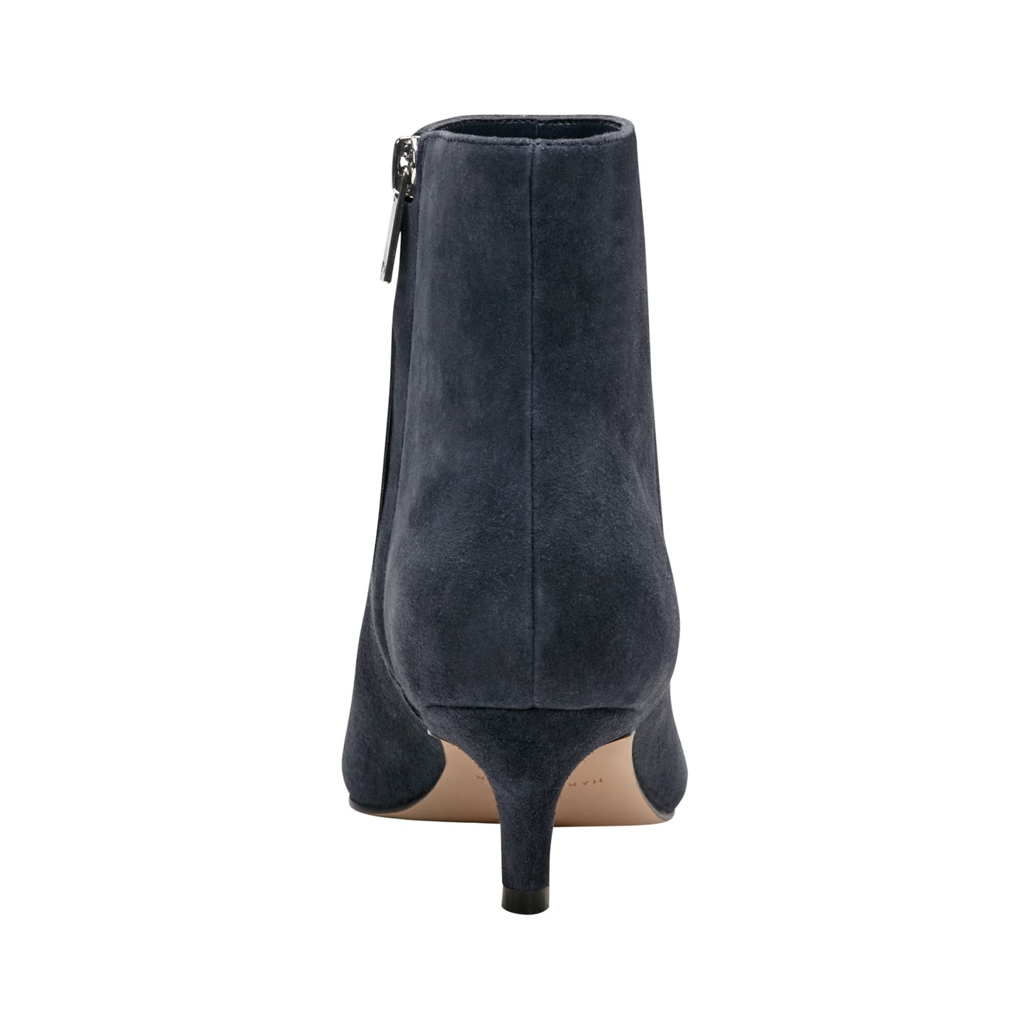 Marc Fisher Itzia Ankle Leather Bootie - Navy Suede