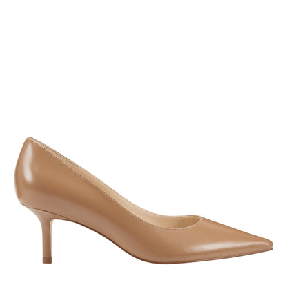 Marc Fisher Alola Pump - Medium Natural Leather