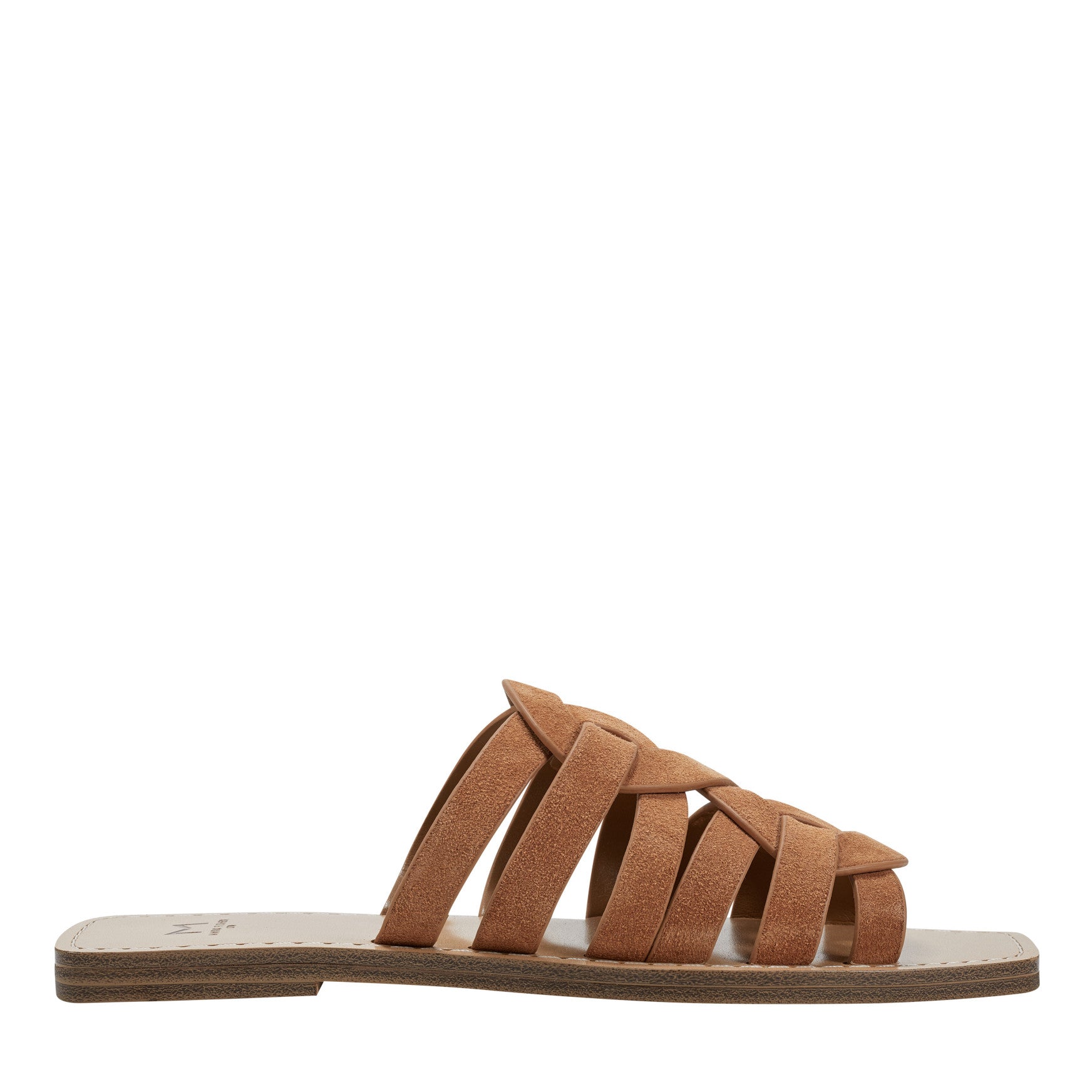 Marc Fisher Kimiko Flat Slide Sandal - Natural