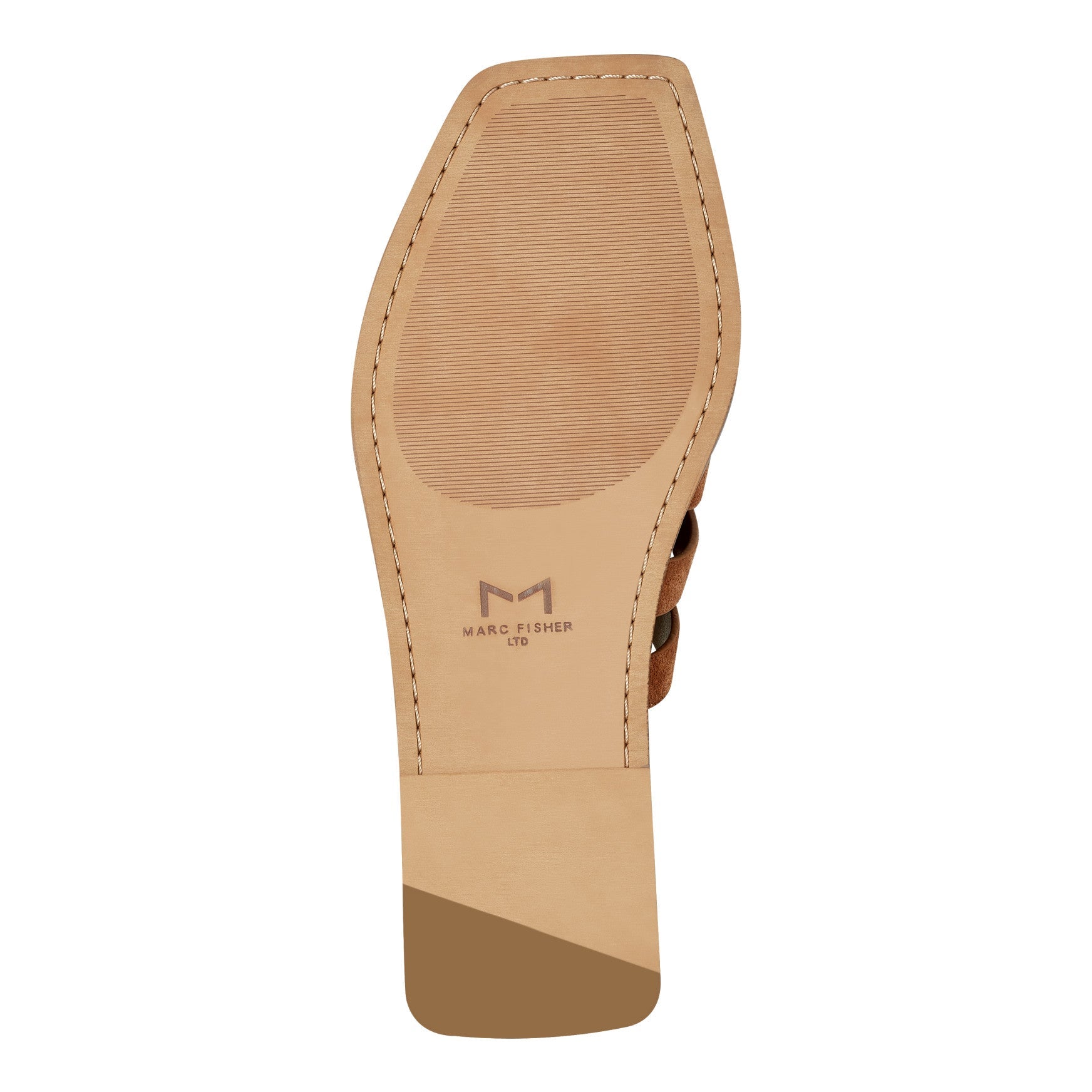 Marc Fisher Kimiko Flat Slide Sandal - Natural