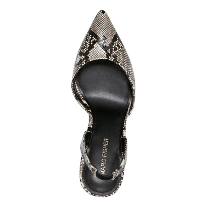 Marc Fisher Hadya Slingback Pump - Snake Print