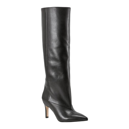 Marc Fisher Gentle Dress Leather Boot - Black Leather