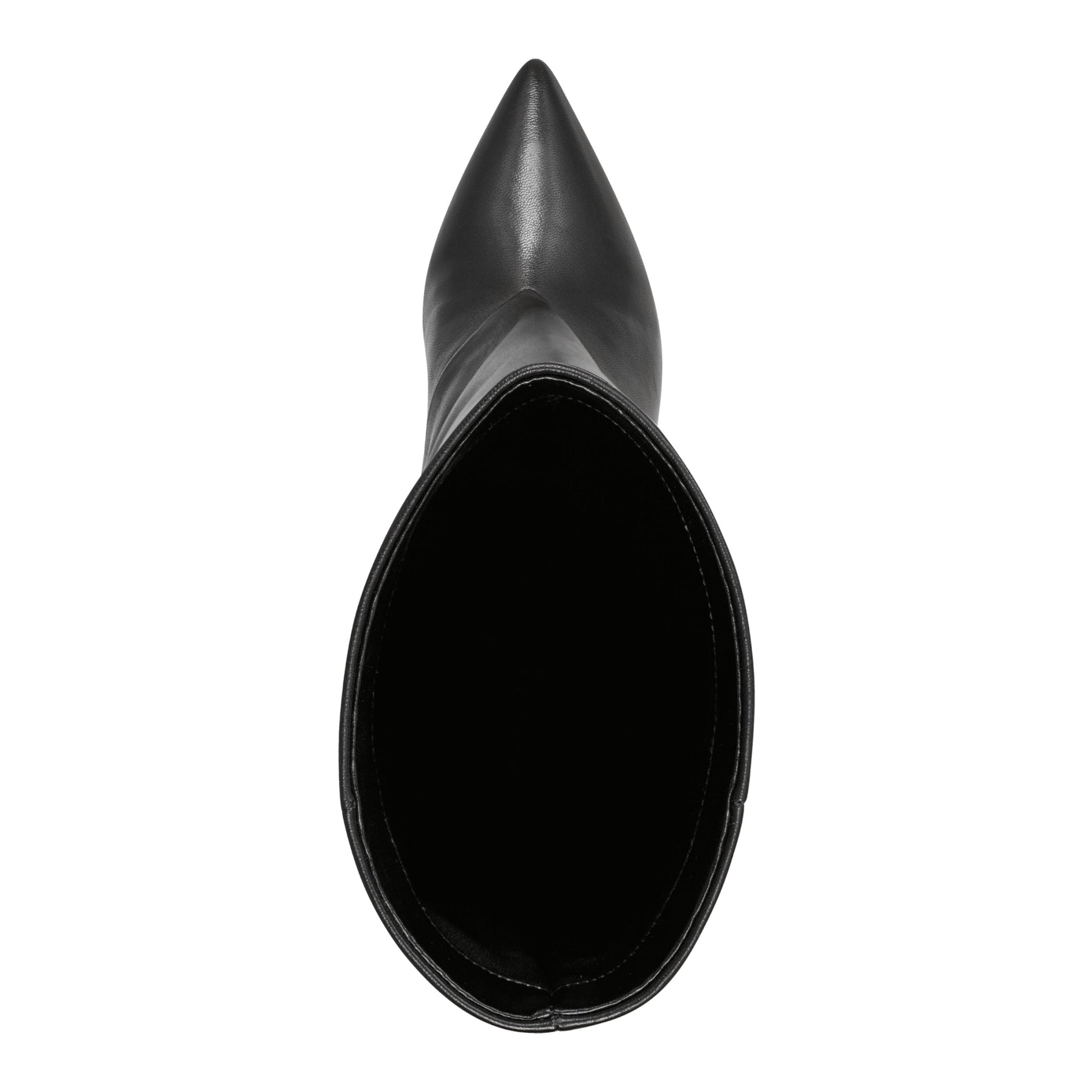 Marc Fisher Gentle Dress Leather Boot - Black Leather