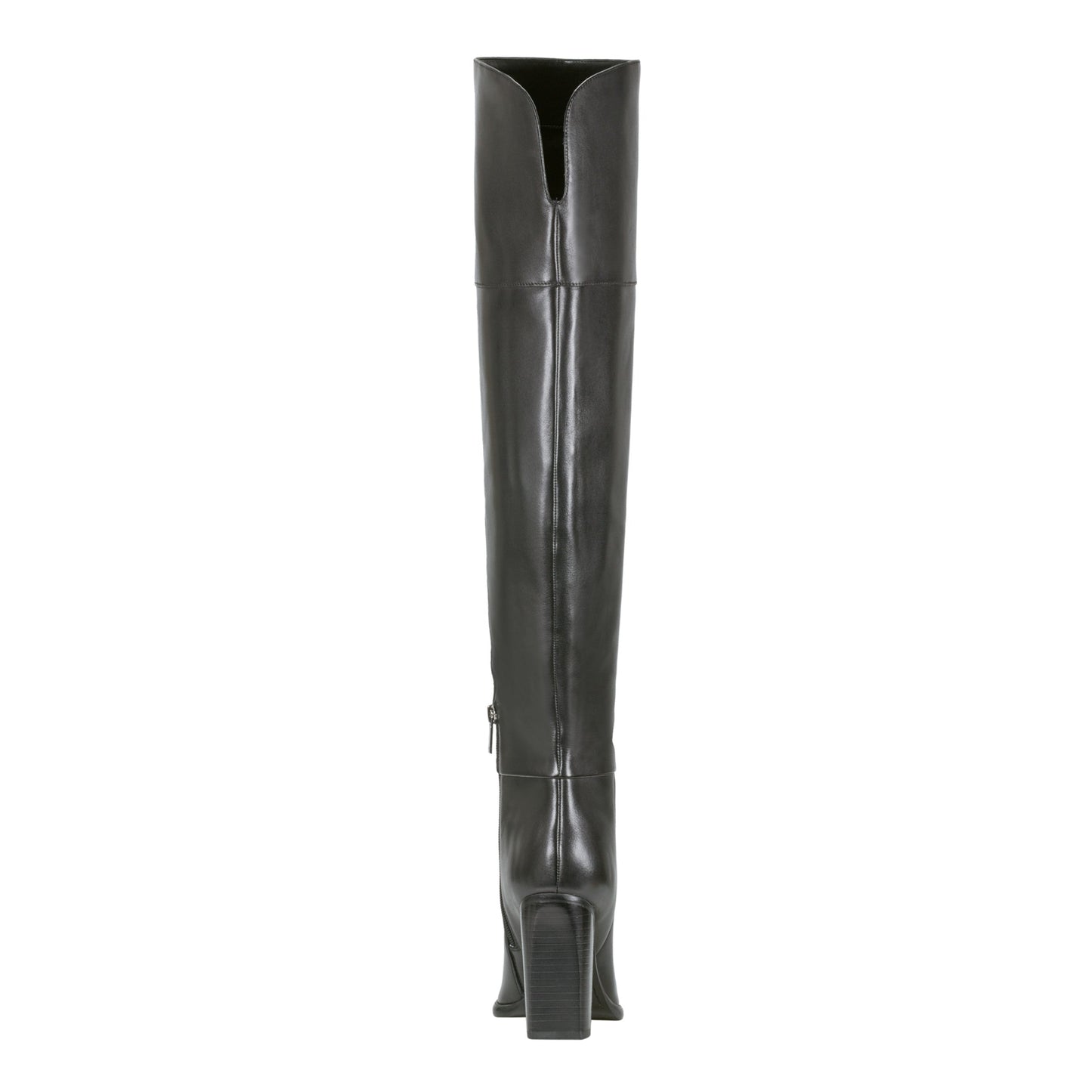 Marc Fisher Lasli Over the Knee Leather Boot - Black Leather