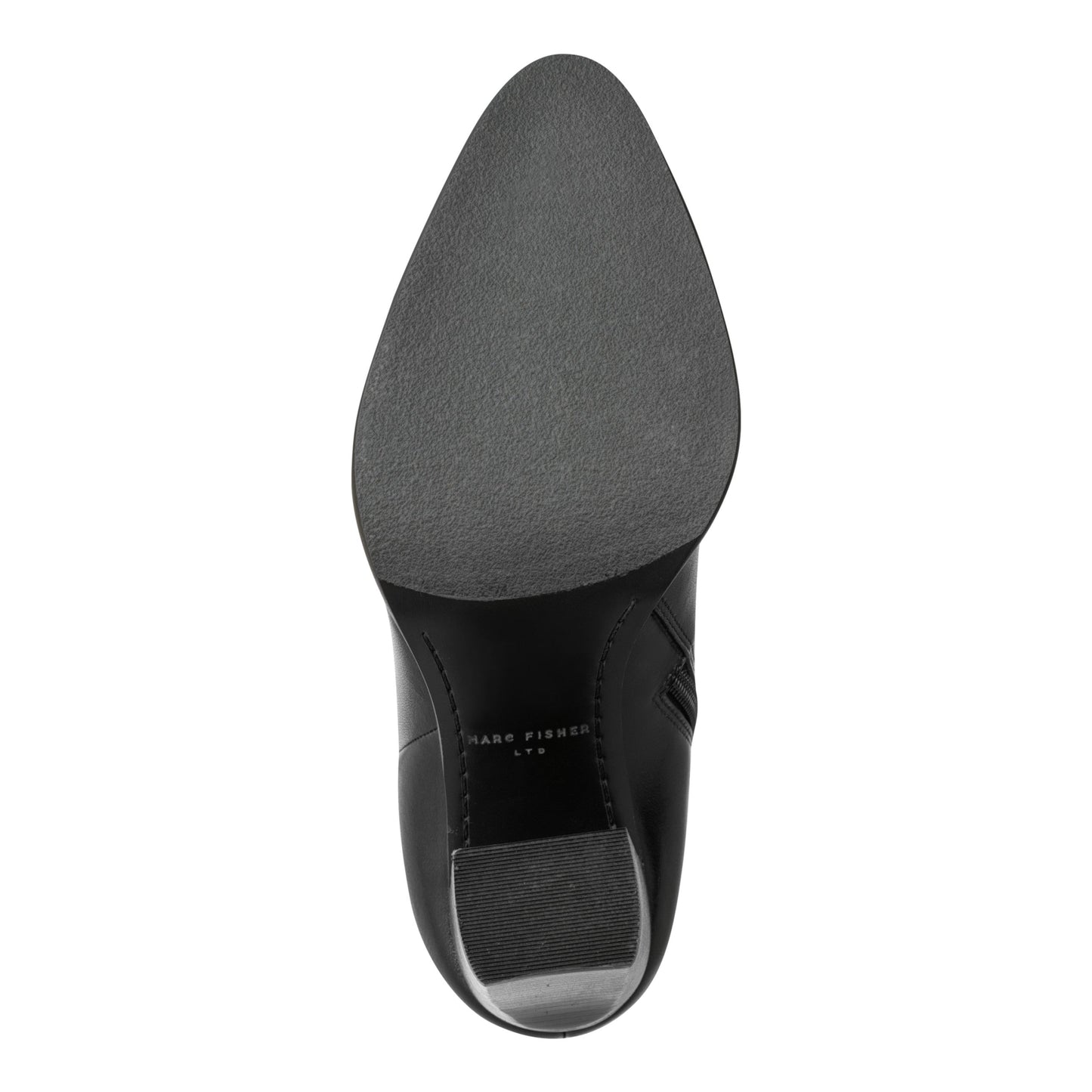Marc Fisher Lasli Over the Knee Leather Boot - Black Leather