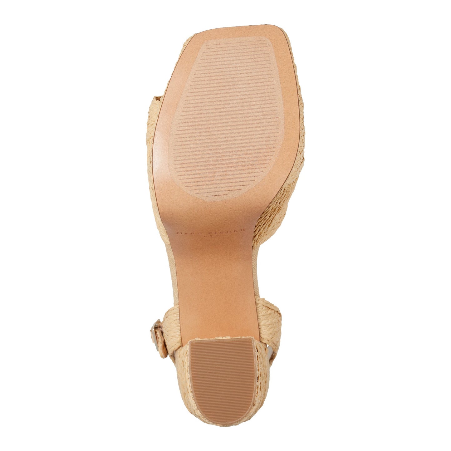 Marc Fisher Calyn Platform Sandal - Natural Raffia