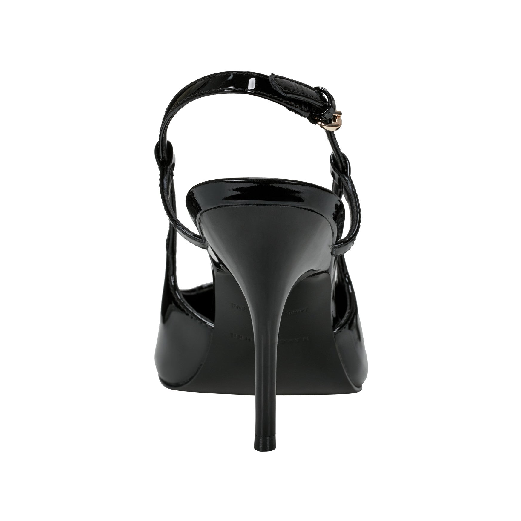 Marc Fisher Torry Slingback Pump - Black Patent Leather