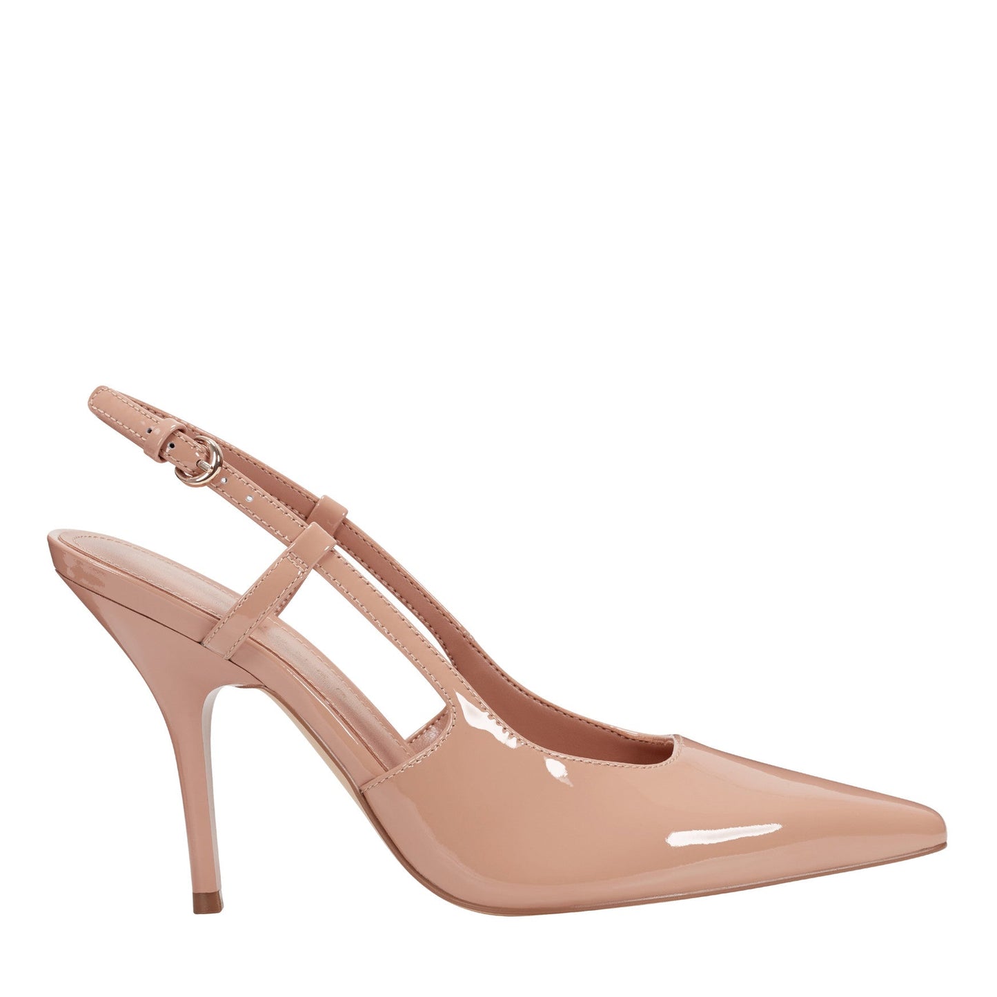 Marc Fisher Torry Slingback Pump - Natural Patent Leather