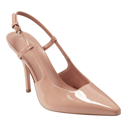 Marc Fisher Torry Slingback Pump - Natural Patent Leather