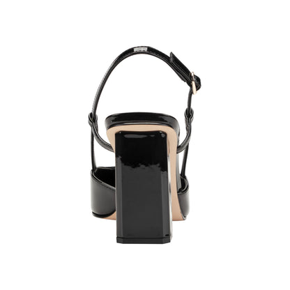 Marc Fisher Dian Slingback Pump - Black Patent