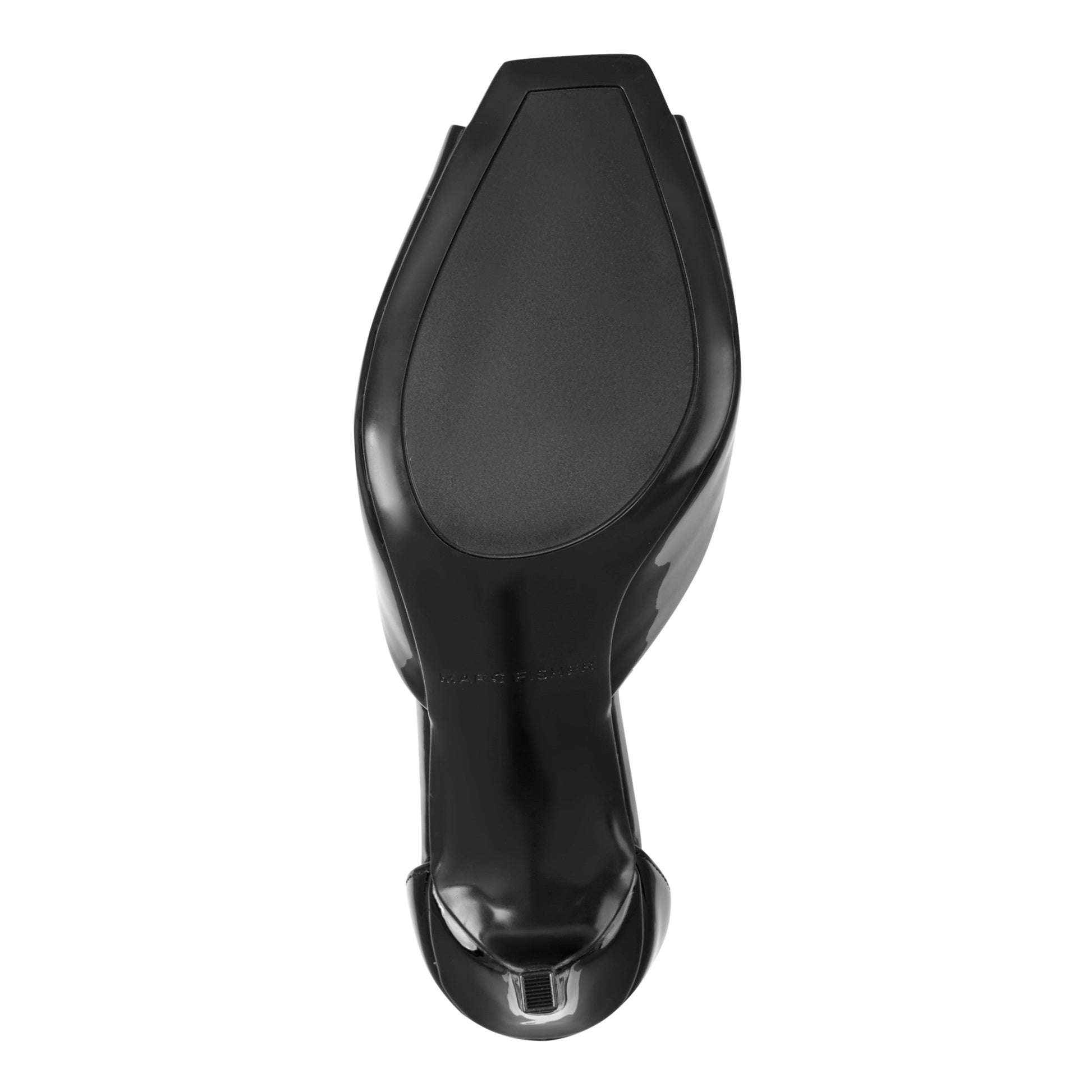 Marc Fisher Veni Peep Toe Pump - Black Patent