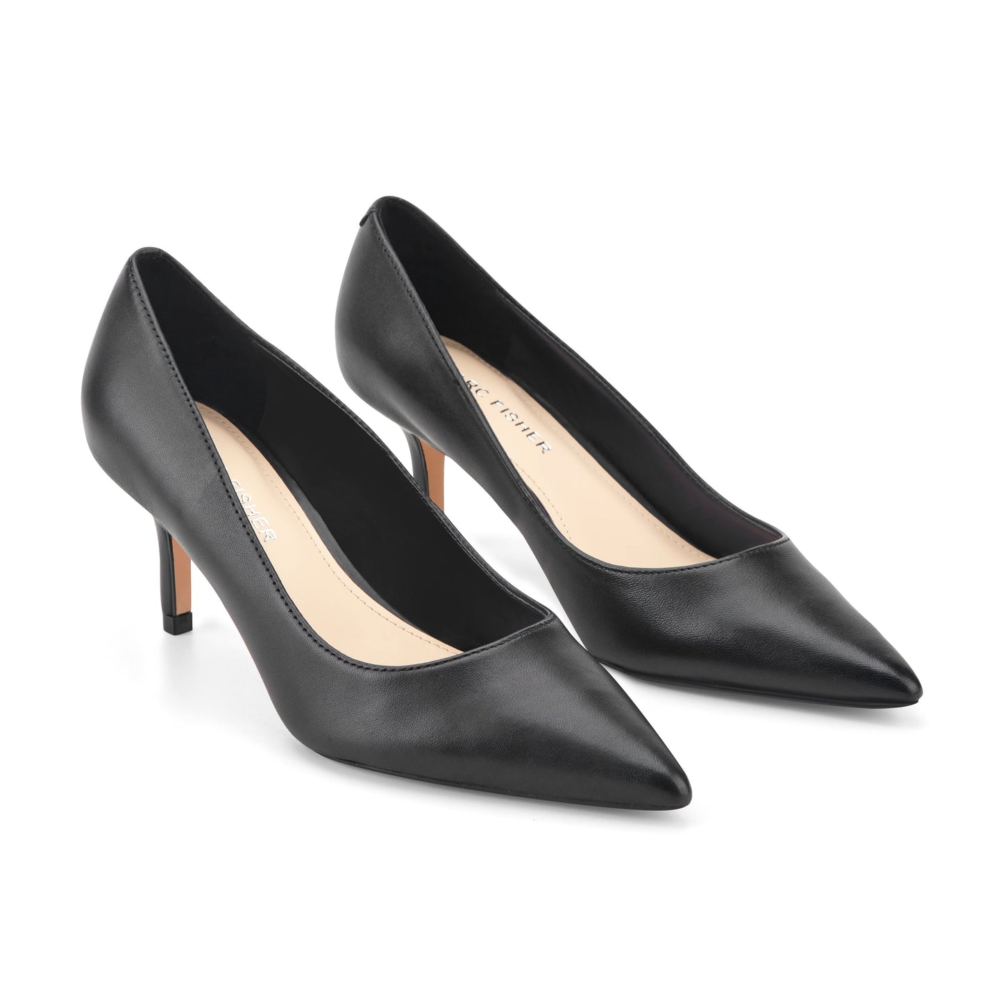 Marc Fisher Alola Pump - Black Leather
