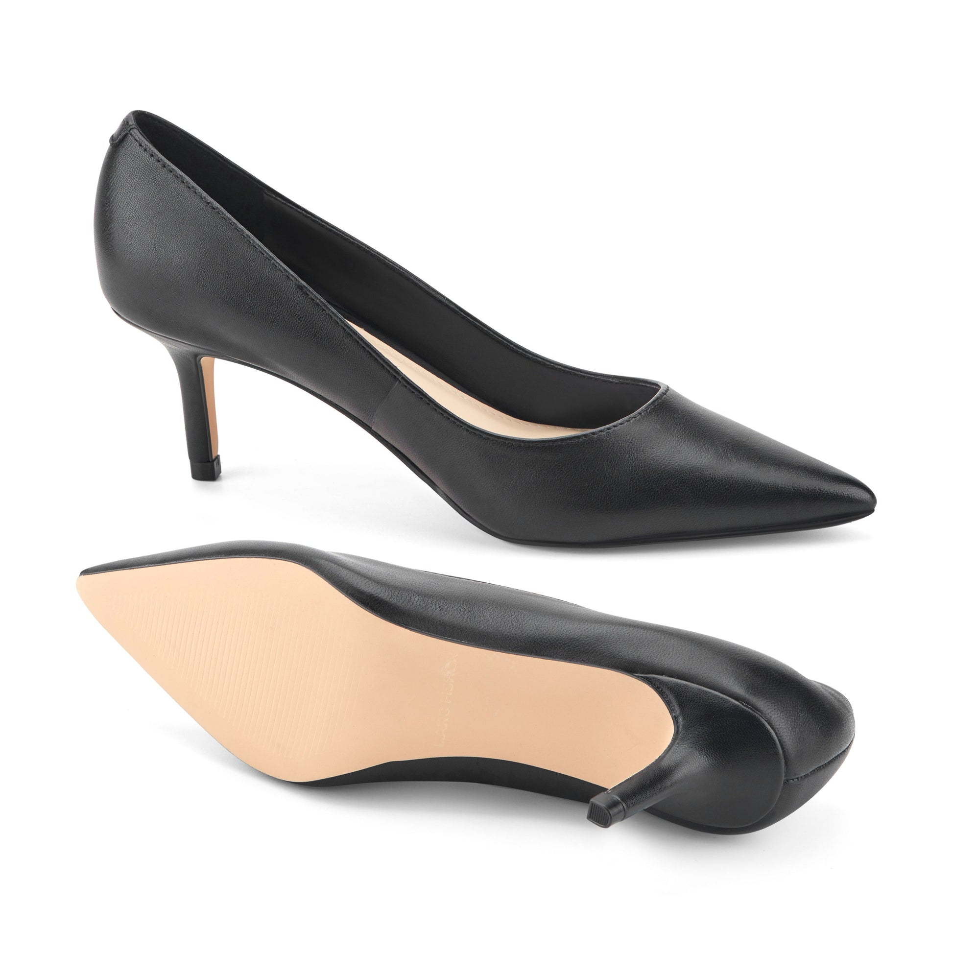 Marc Fisher Alola Pump - Black Leather