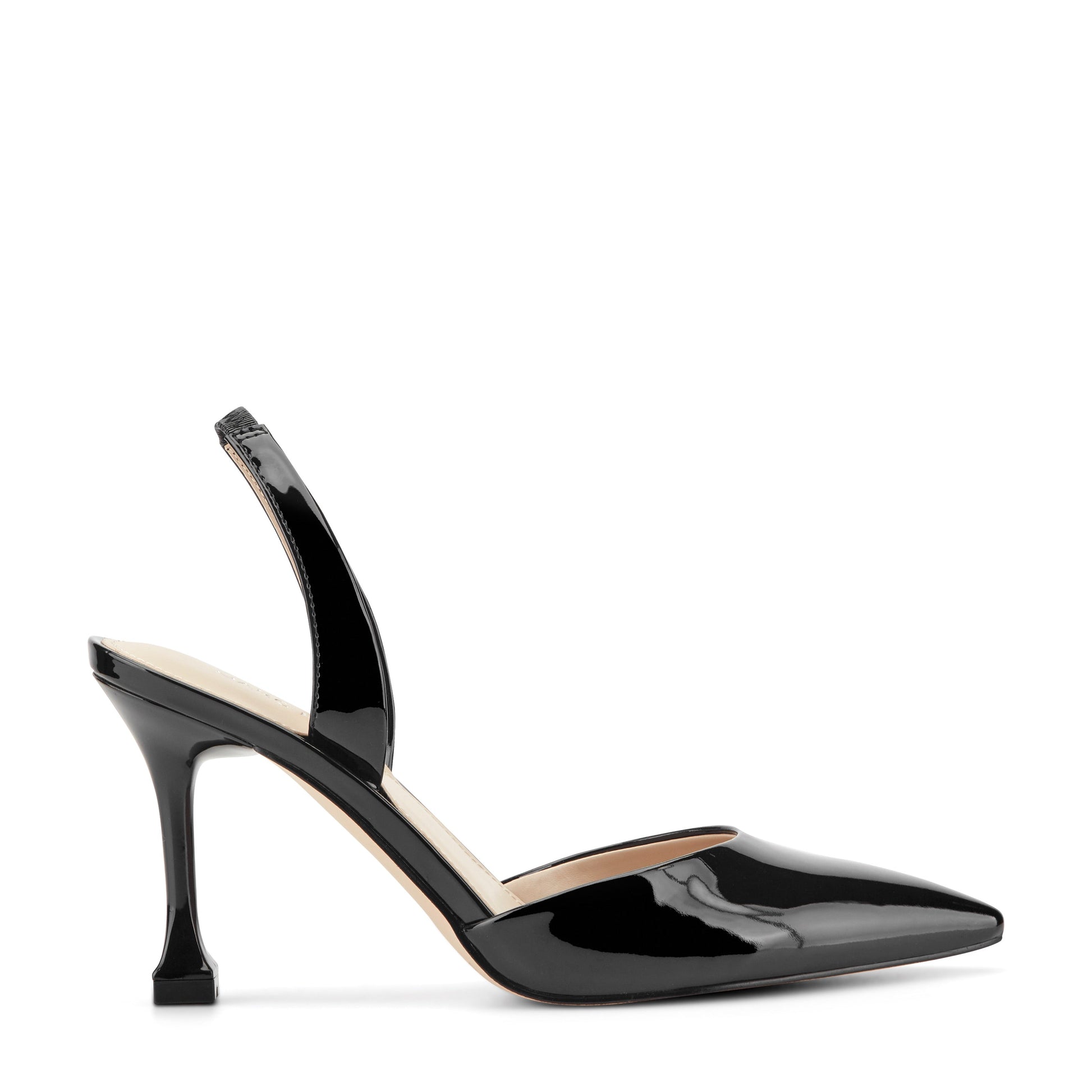Marc Fisher Hadya Slingback Pump - Black Patent