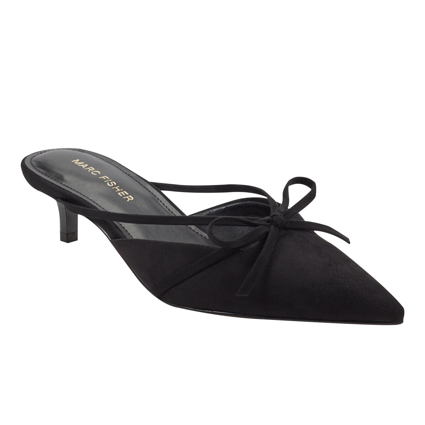 Marc Fisher Florin Kitten Heel Mule - Black