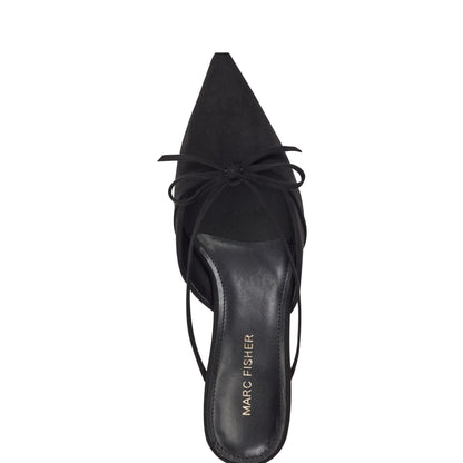 Marc Fisher Florin Kitten Heel Mule - Black