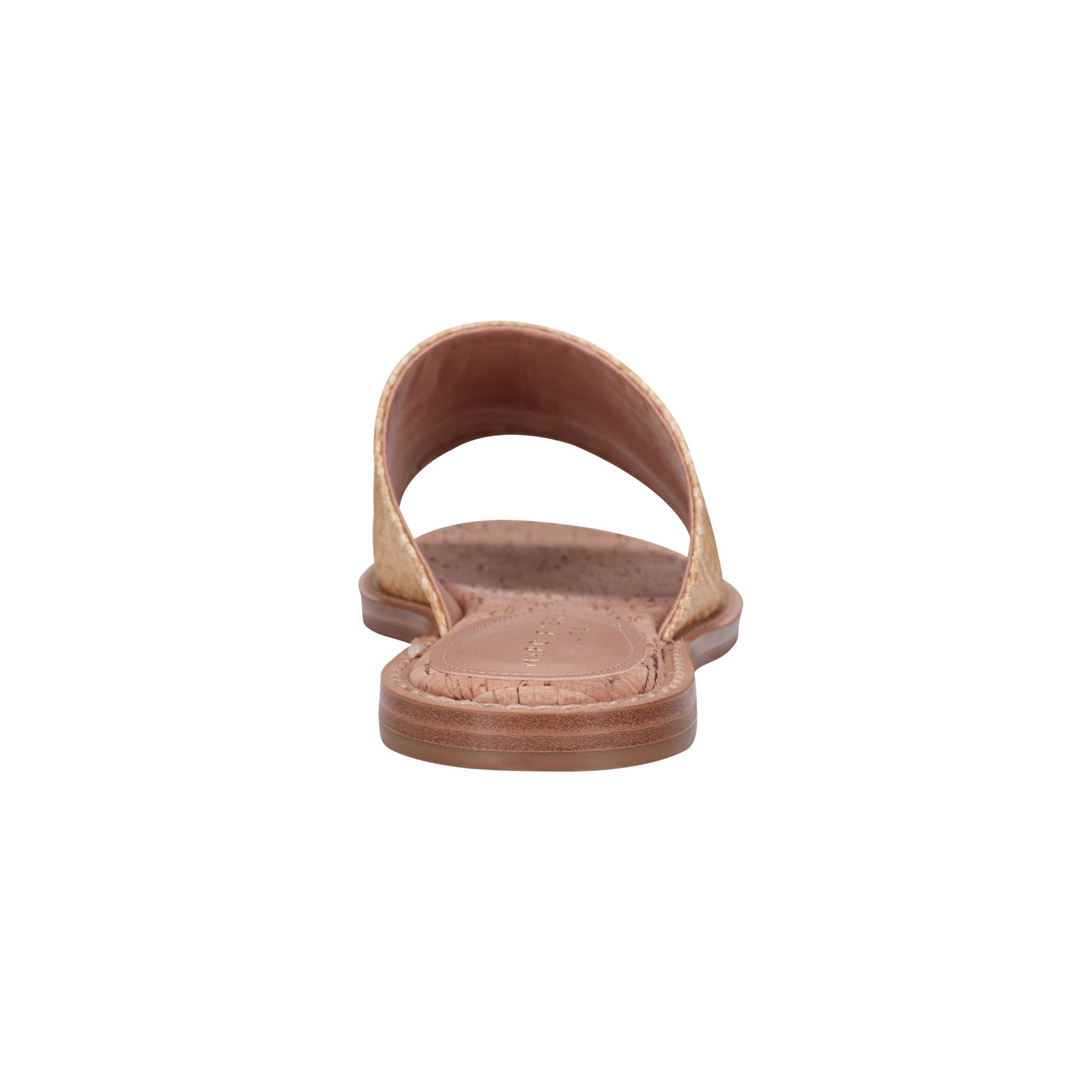 Marc Fisher Grayce Flat Slide Sandal - Natural Raffia