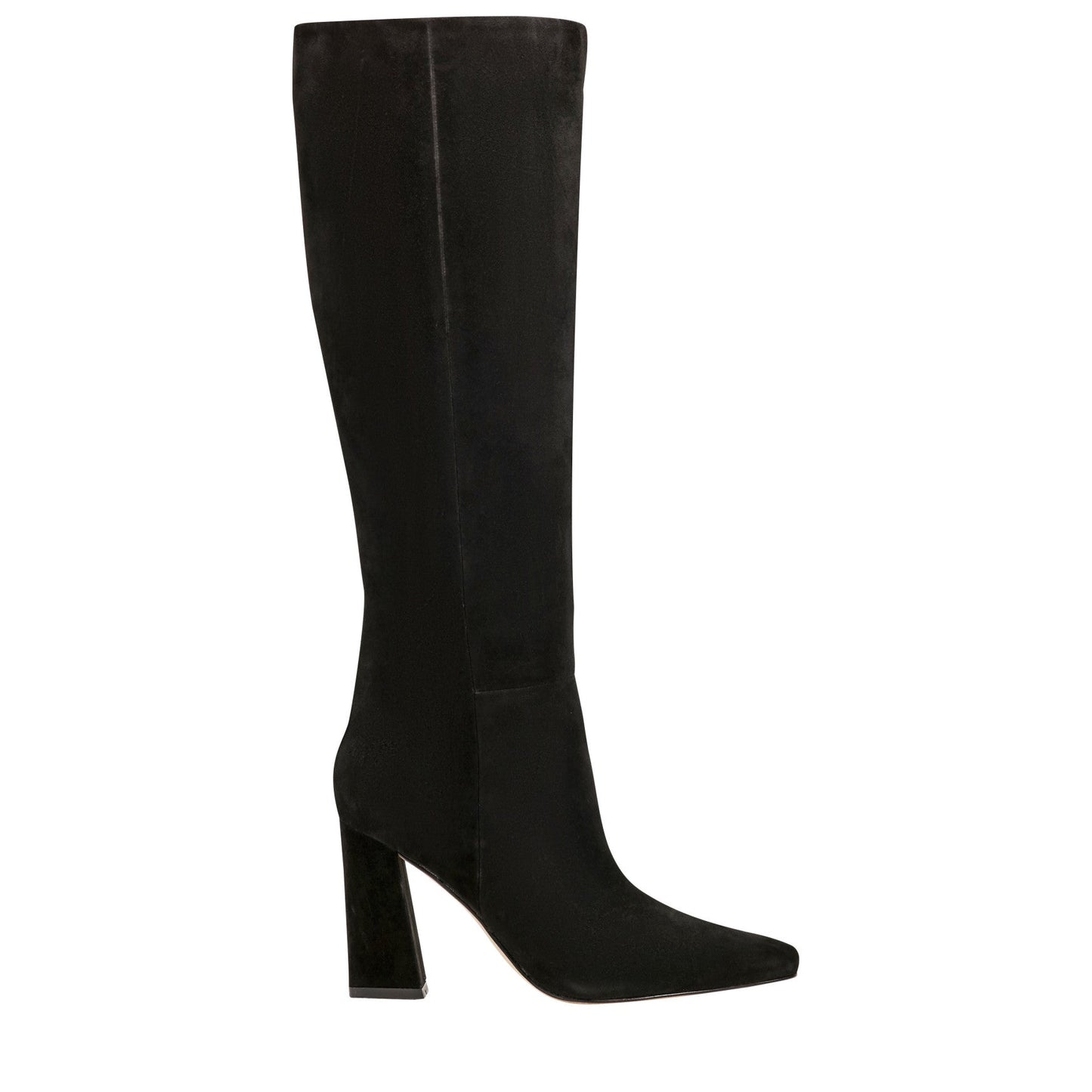 Marc Fisher Yarli Leather Boot - Black Suede