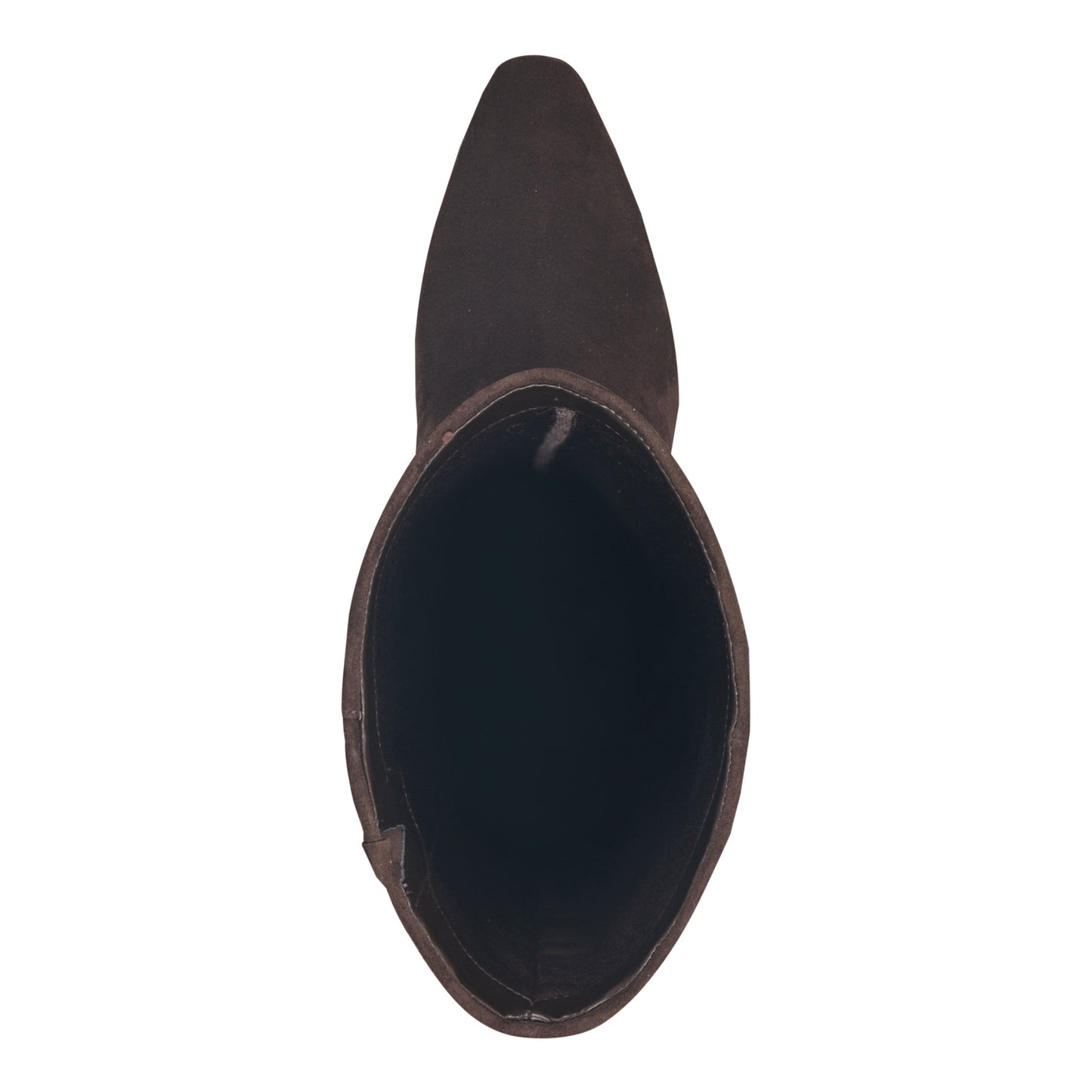 Marc Fisher Yarli Leather Boot - Dark Brown Suede