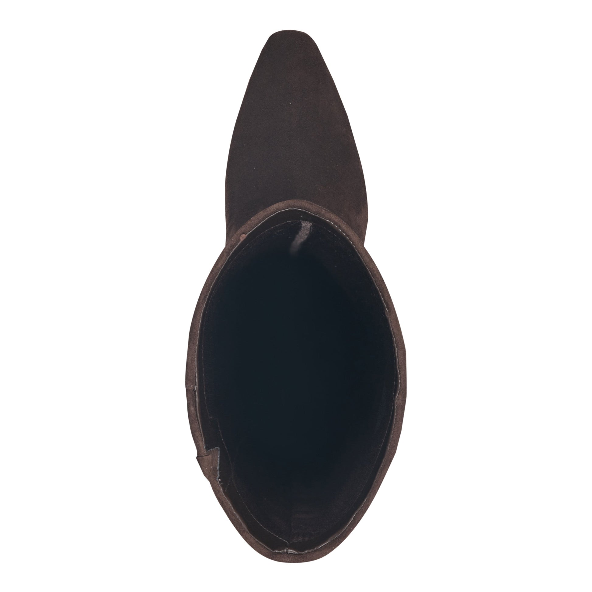 Marc Fisher Yarli Leather Boot - Dark Brown Suede