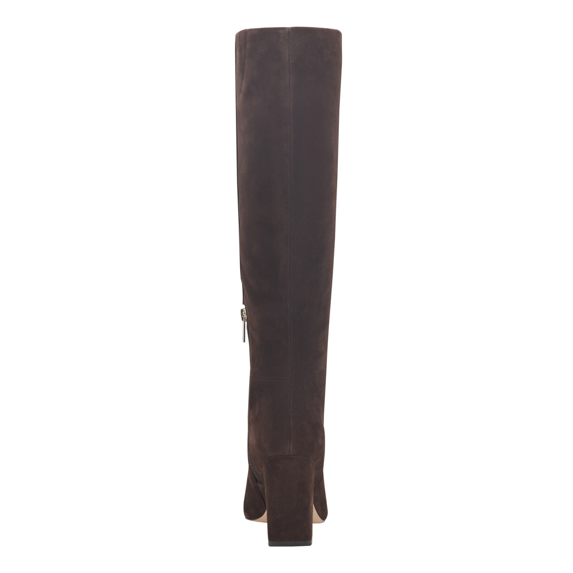 Marc Fisher Yarli Leather Boot - Dark Brown Suede