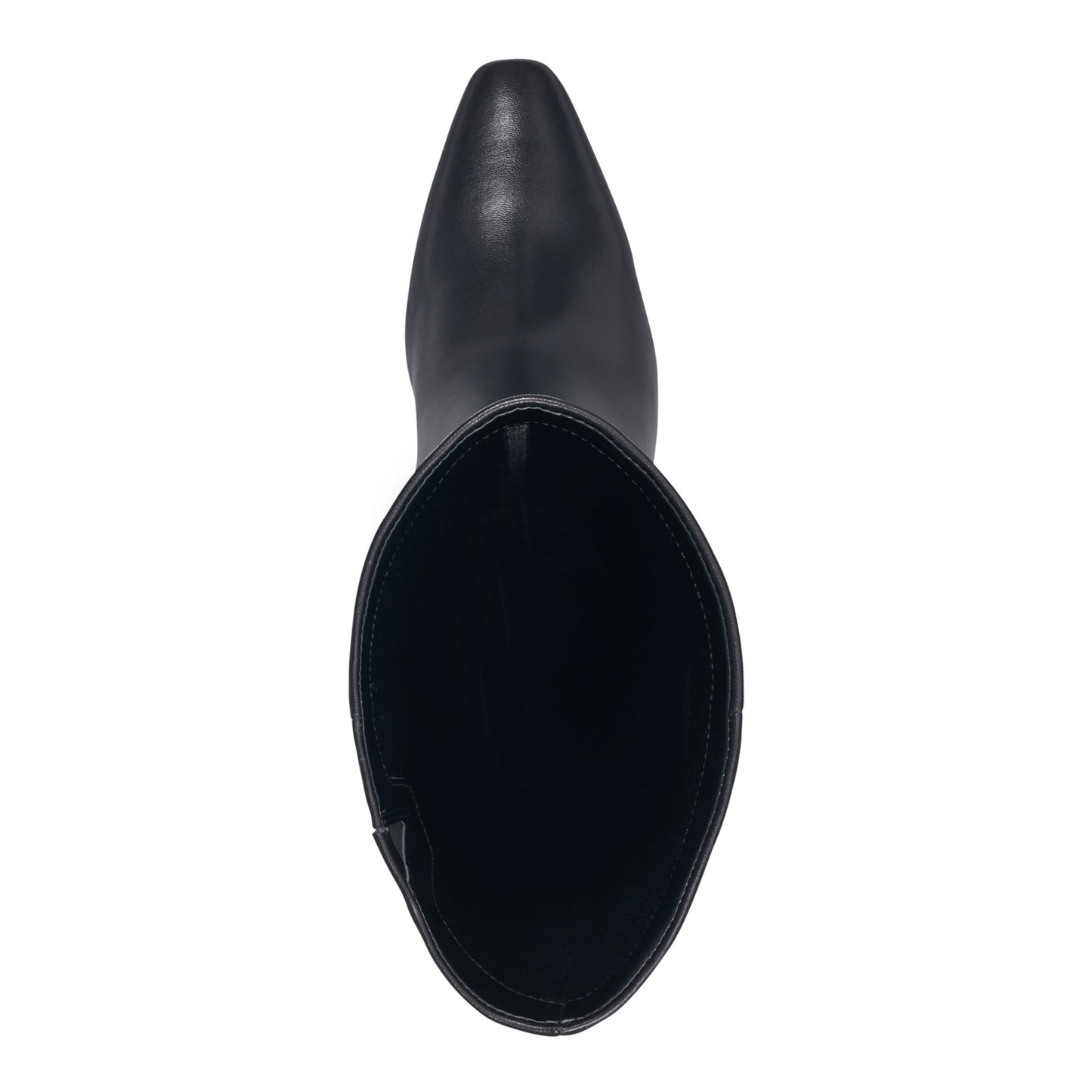Marc Fisher Yarli Leather Boot - Black Leather