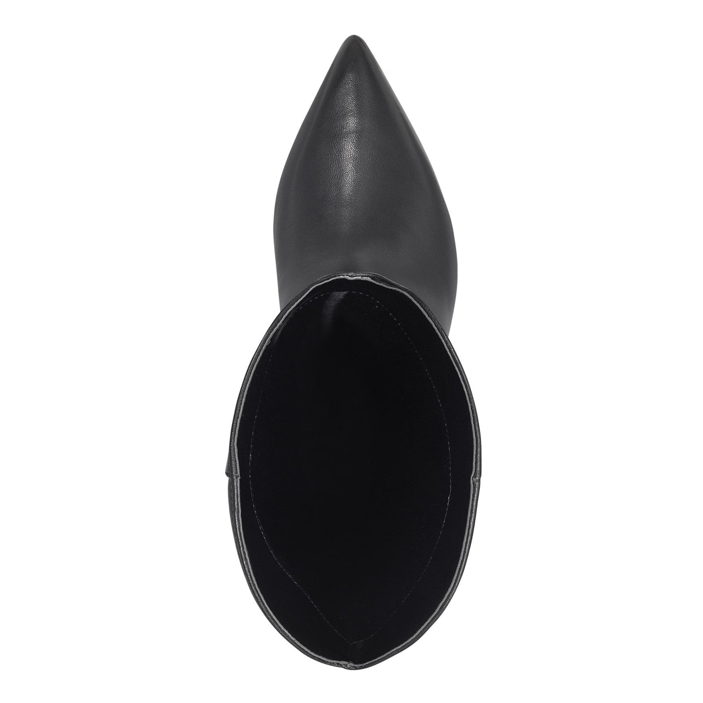 Marc Fisher Quinnie Dress Leather Boot - Black Leather