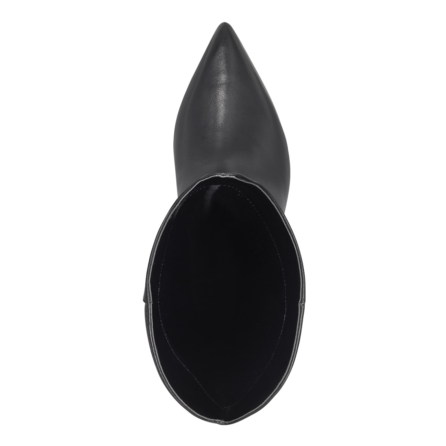 Marc Fisher Quinnie Dress Leather Boot - Black Leather