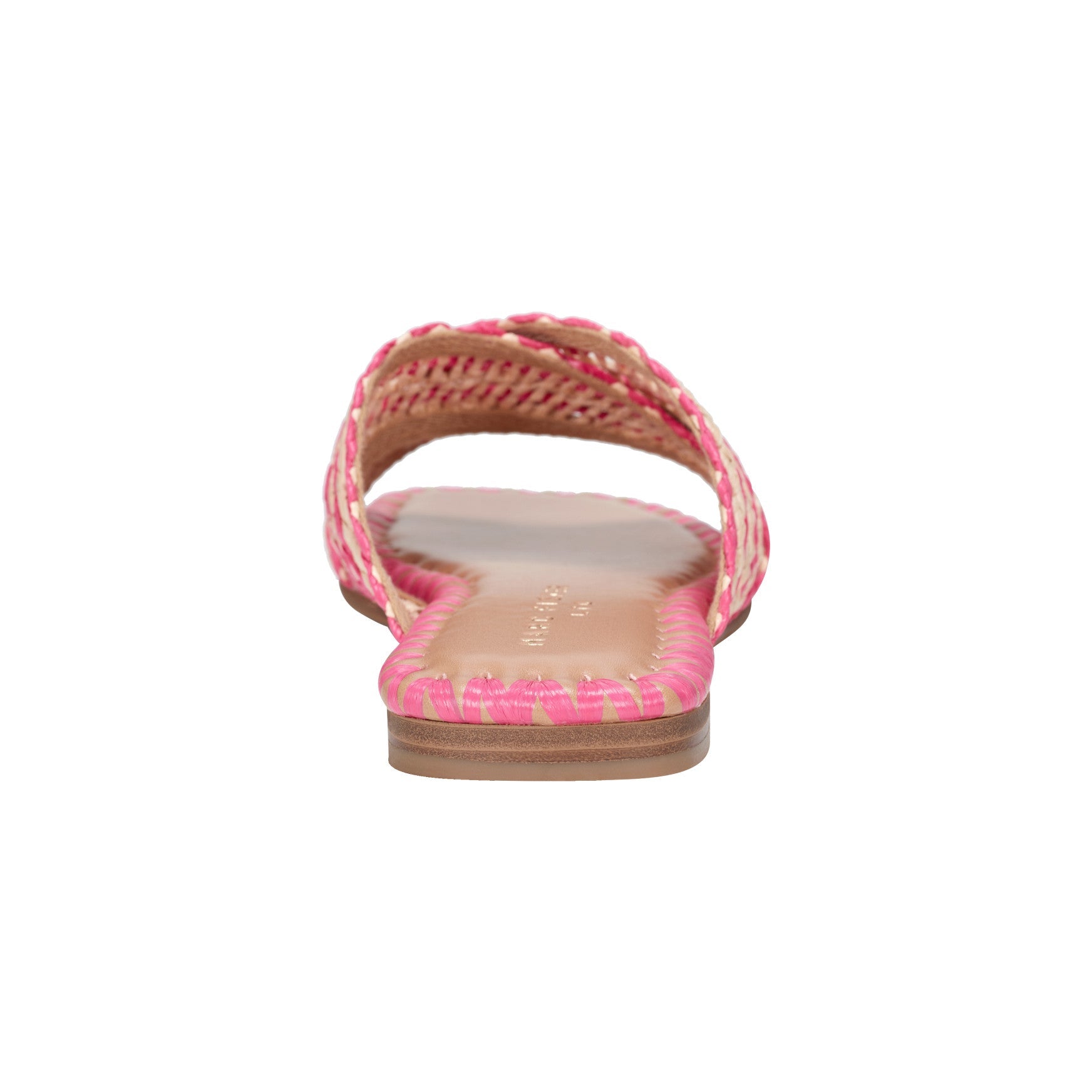 Marc Fisher Nylie Flat Sandal - Natural/Pink
