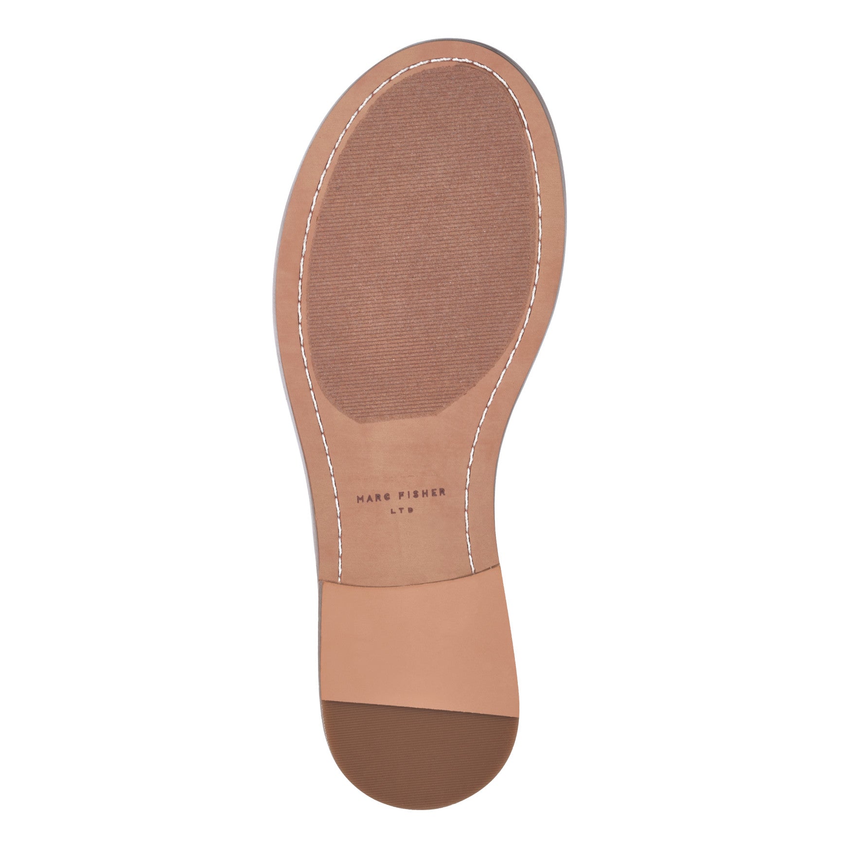 Marc Fisher Glynne Woven Flat Sandal - White