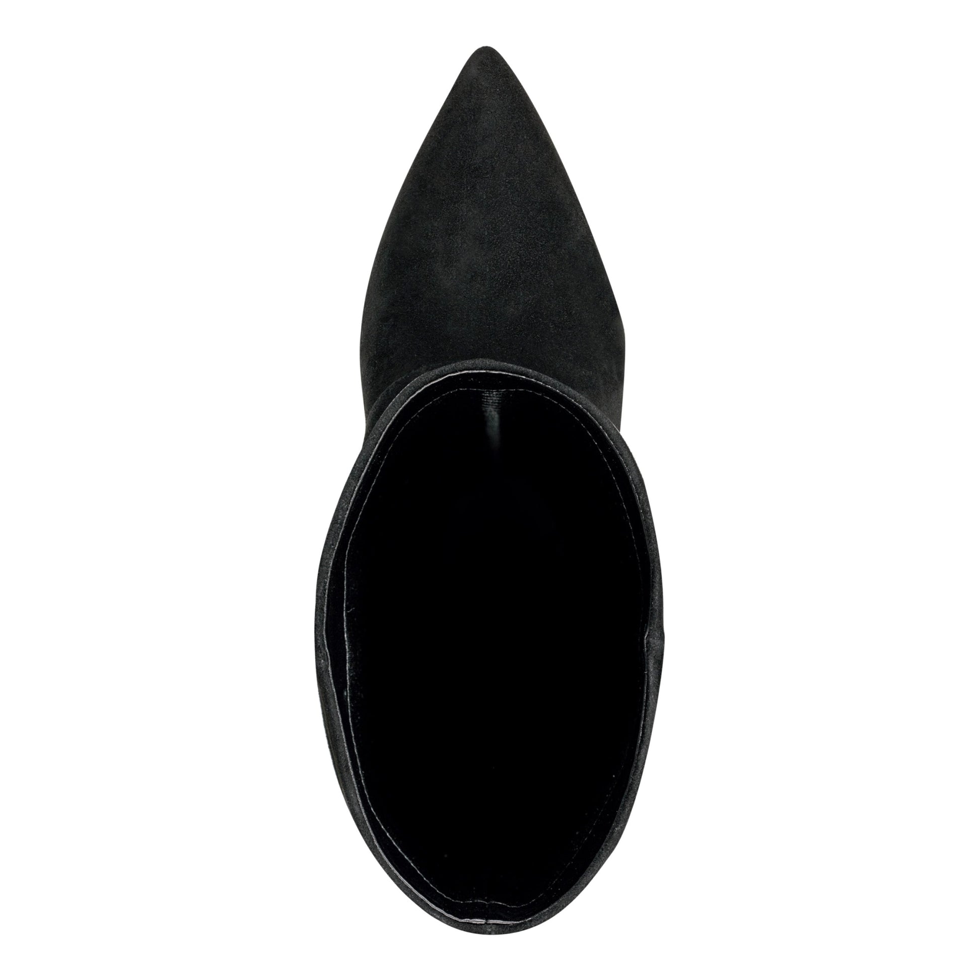 Marc Fisher Narysa Dress Leather Boot - Black Suede