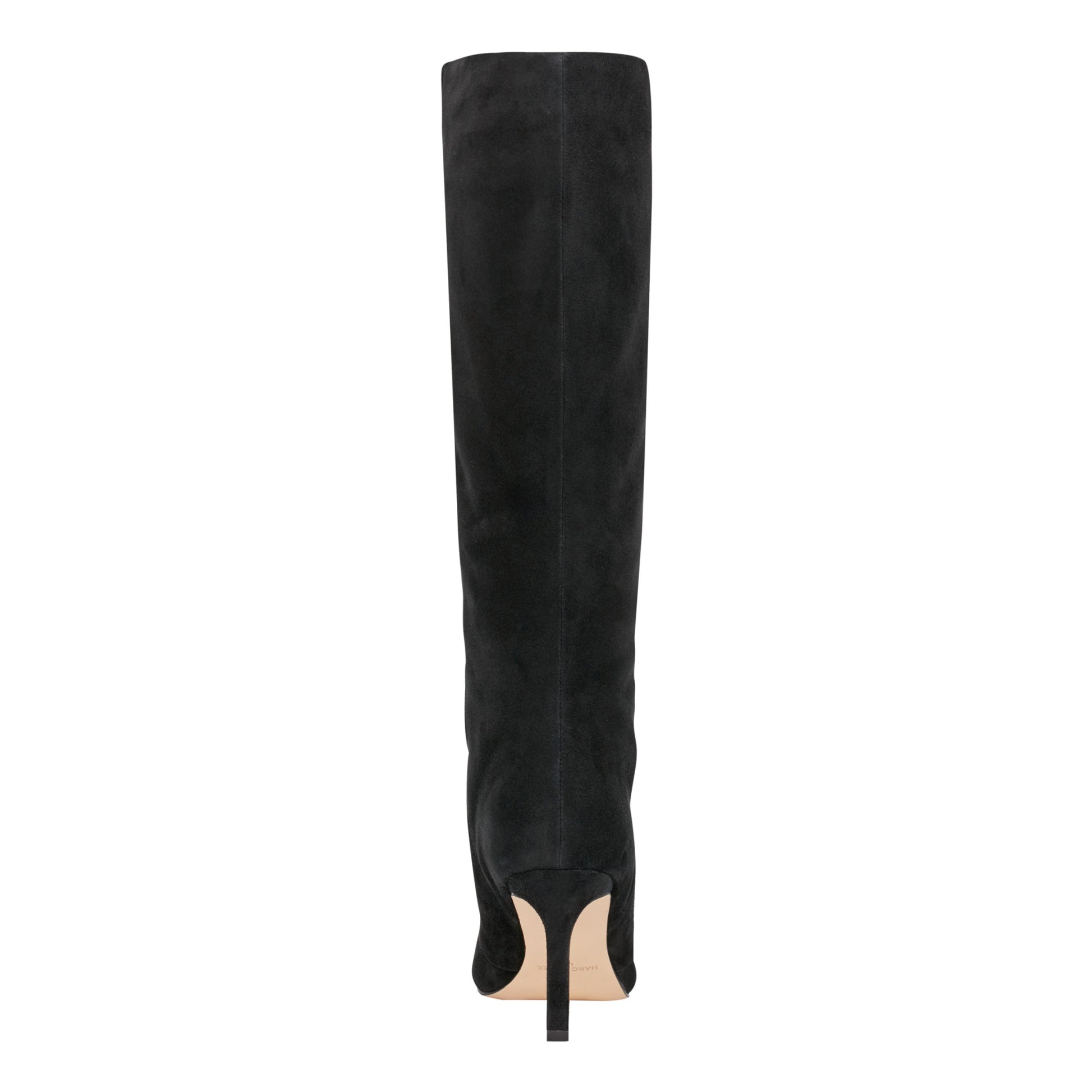 Marc Fisher Narysa Dress Leather Boot - Black Suede
