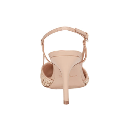 Marc Fisher Flory Slingback Pump - Natural Raffia
