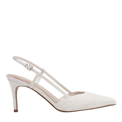 Marc Fisher Flory Slingback Pump - Chic Cream