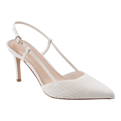 Marc Fisher Flory Slingback Pump - Chic Cream