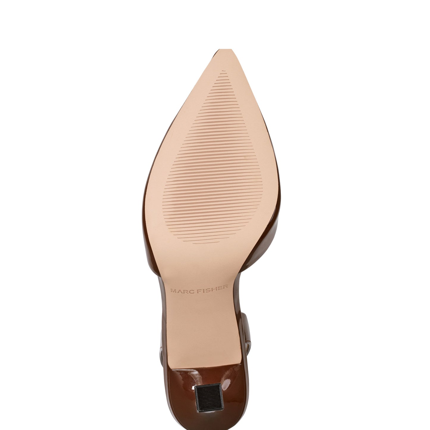 Marc Fisher Hadya Slingback Pump - Brown Patent