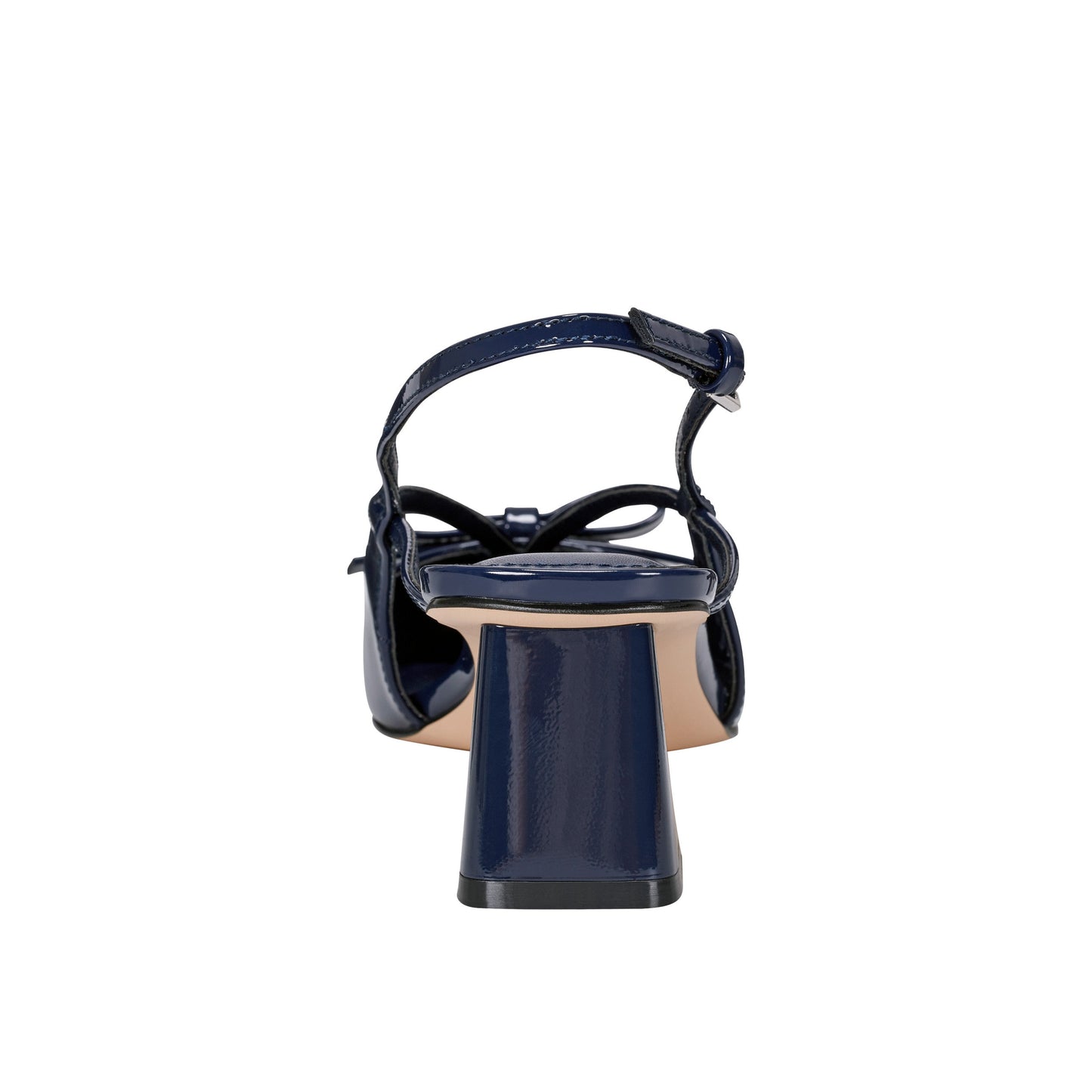 Marc Fisher Laily Bow Slingback Pump - Navy Patent