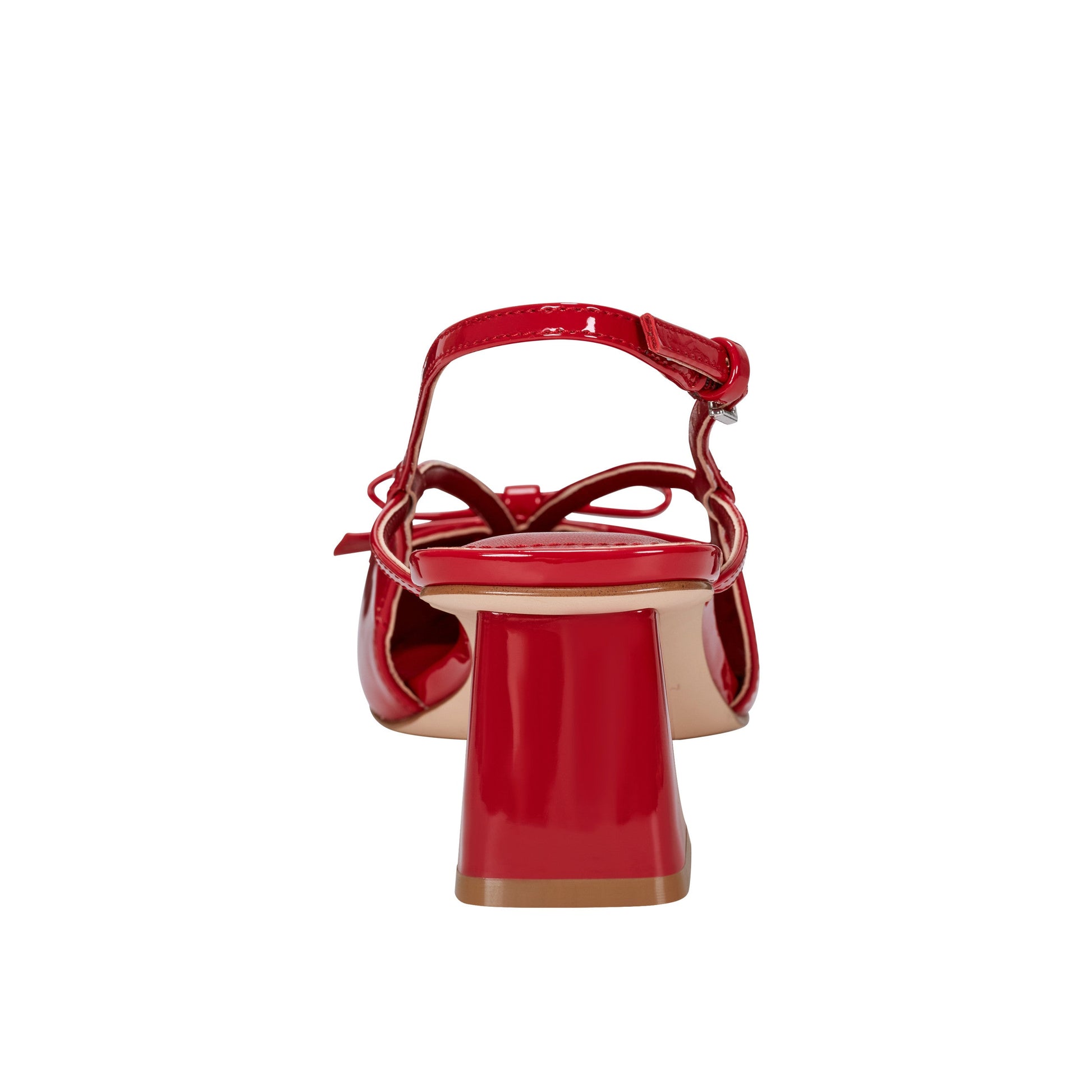 Marc Fisher Laily Bow Slingback Pump - Red Patent
