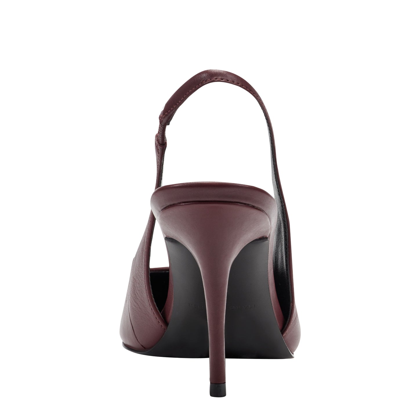 Marc Fisher Leynne Slingback Pump - Dark Red Leather