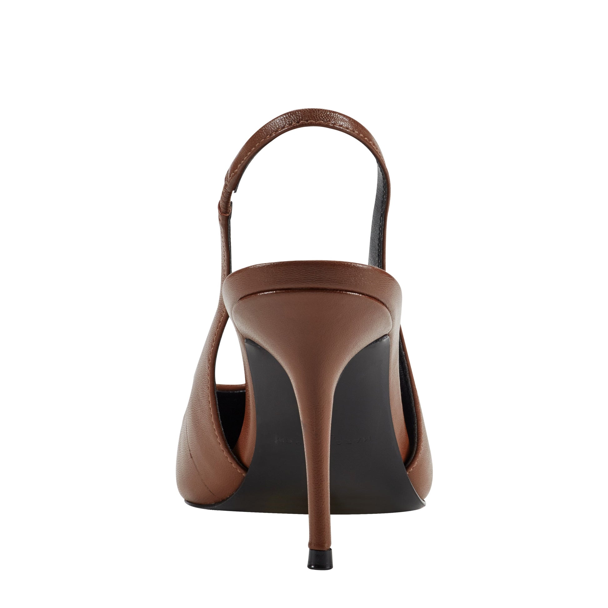 Marc Fisher Leynne Slingback Pump - Brown Leather