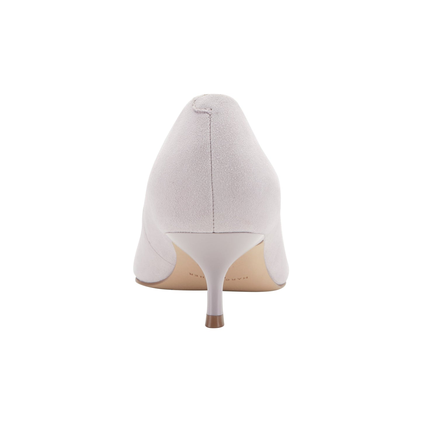 Marc Fisher Calynna Leather Kitten Heel Pump - Lavender Suede