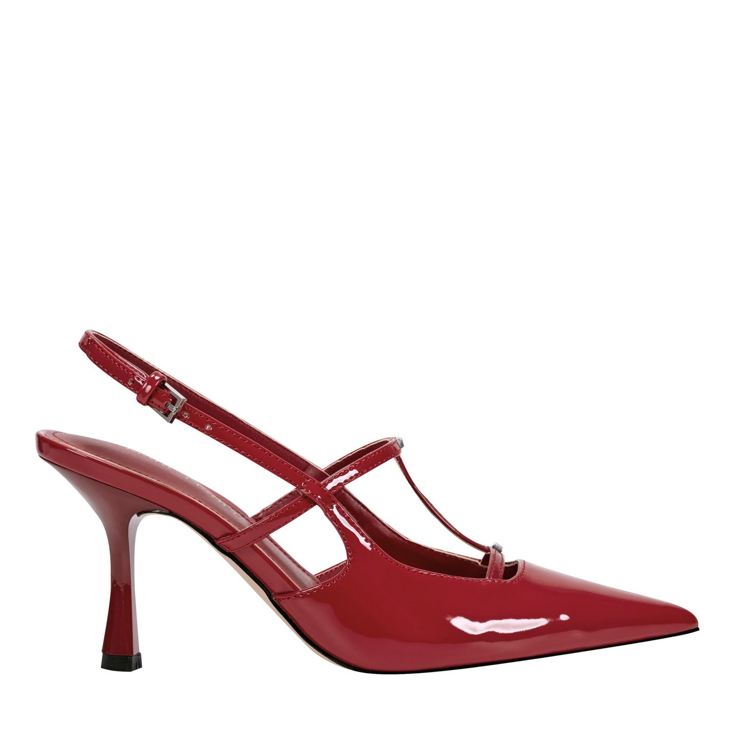 Marc Fisher Remmi Strappy Slingback Pump - Red Patent