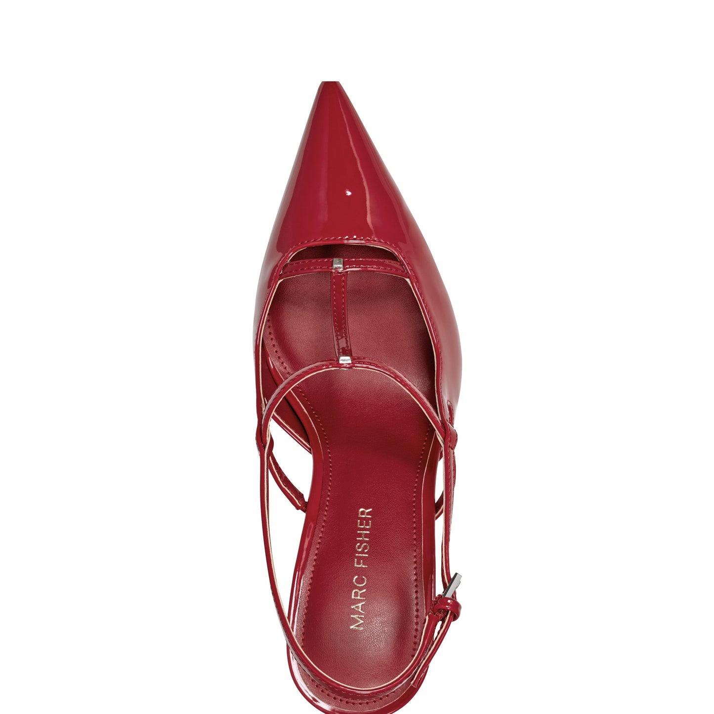 Marc Fisher Remmi Strappy Slingback Pump - Red Patent