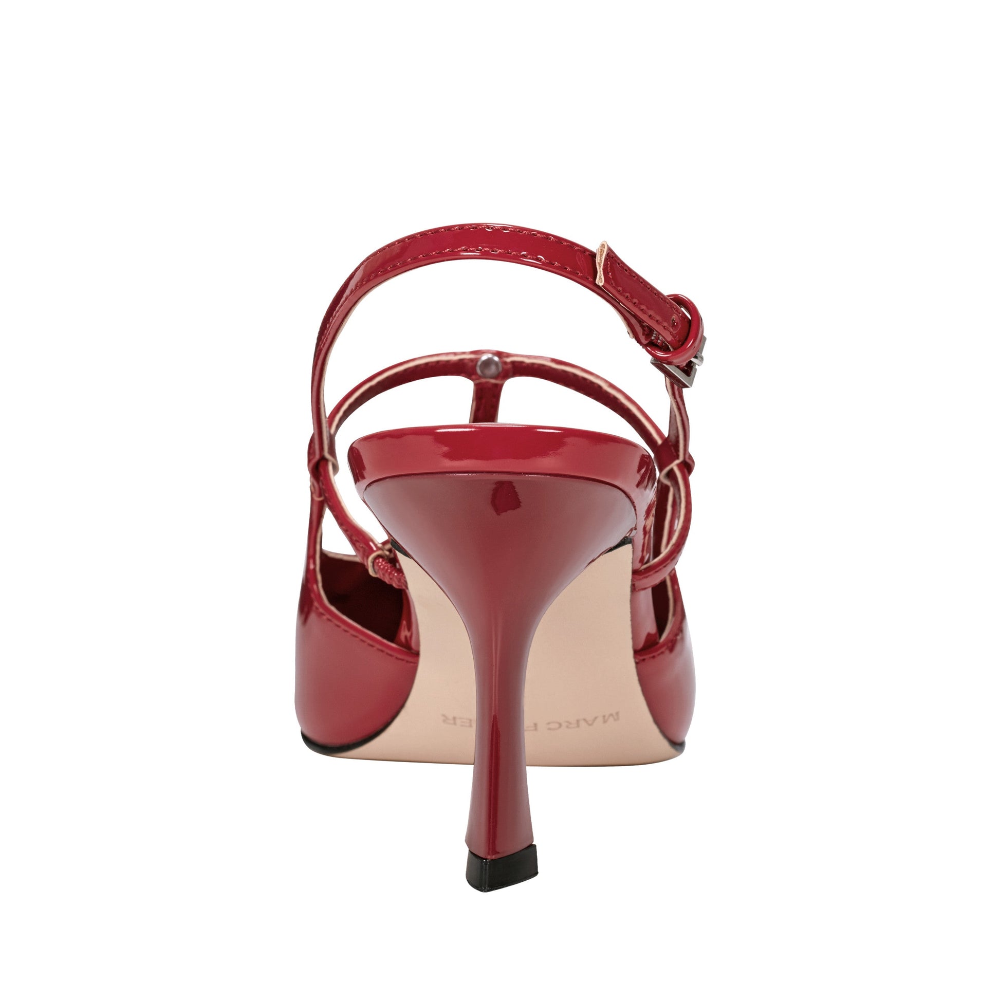 Marc Fisher Remmi Strappy Slingback Pump - Red Patent
